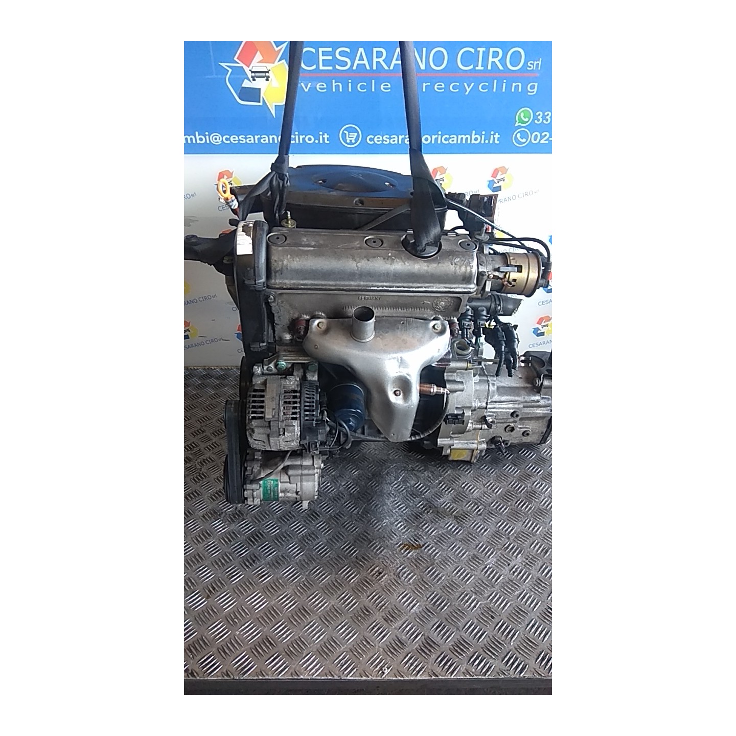 MOTORE SEMICOMPL. ROTAZ. 017 VOLKSWAGEN POLO 3A SERIE (11/94-09/01) APQ 030100098EX
