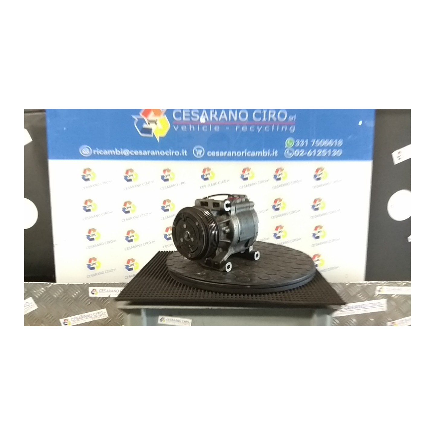 COMPRESSORE A/C 078 FIAT PANDA (2Q) (09/03-12/10) 169A3000 51747318