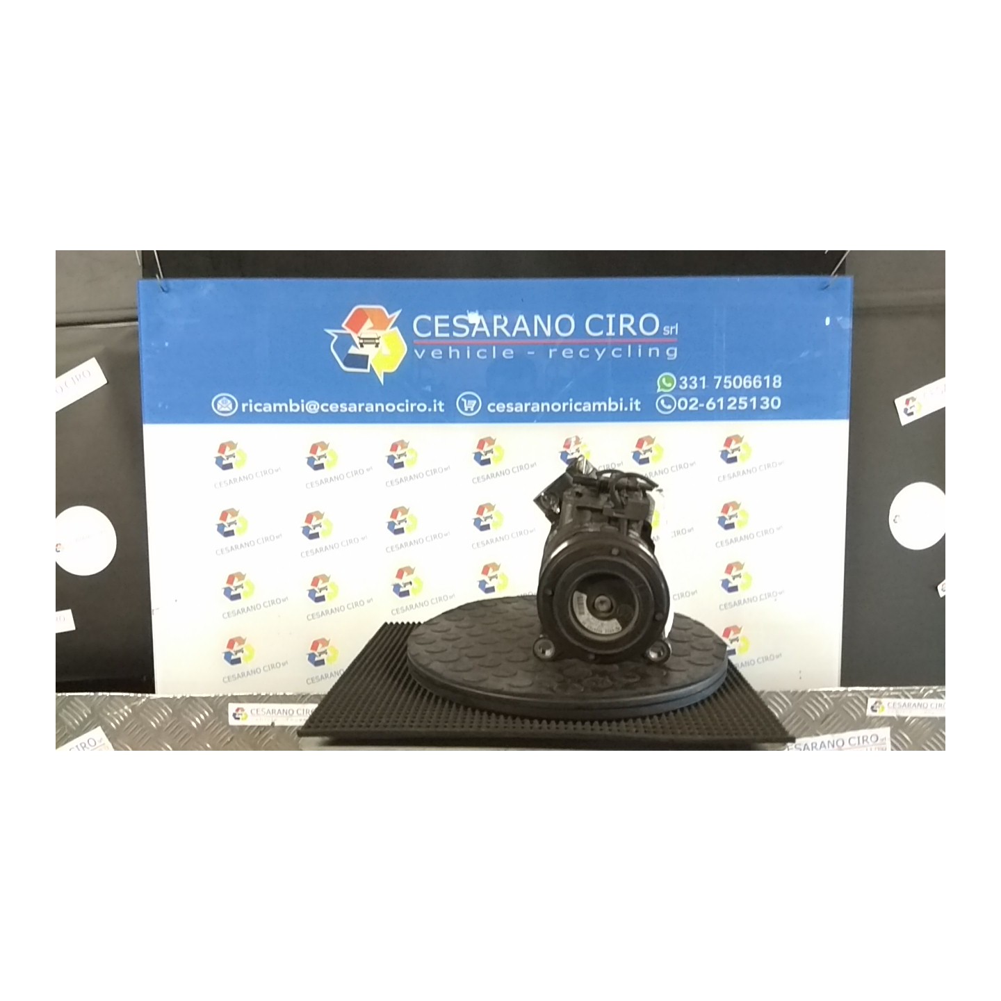 COMPRESSORE A/C ACEA /QUANTITA EMISSIONI CO2 128 BMW SERIE 3 (E90/E91) (09/08-) N47D20C 64526987862