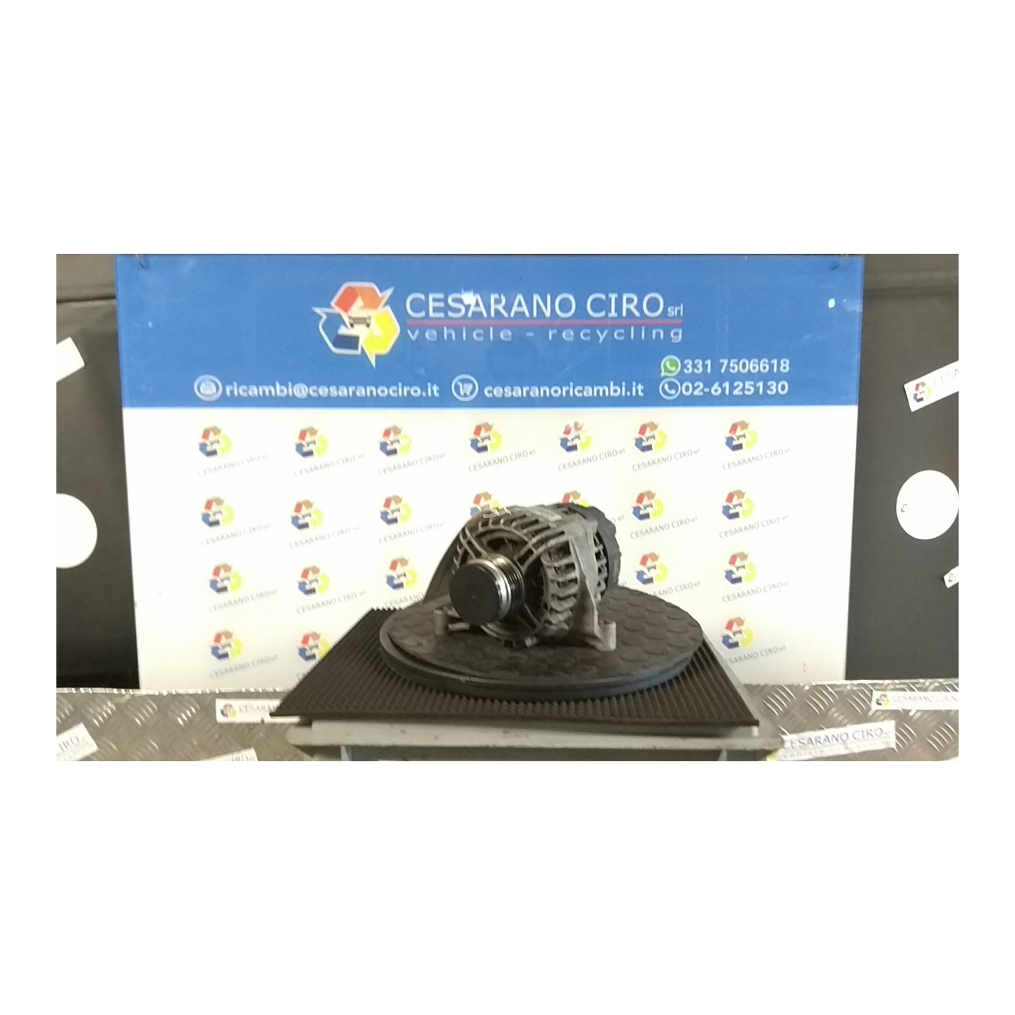 ALTERNATORE 115AMP 144 FIAT BRAVO (3L) (01/07-03/10) 198A4000 52003527