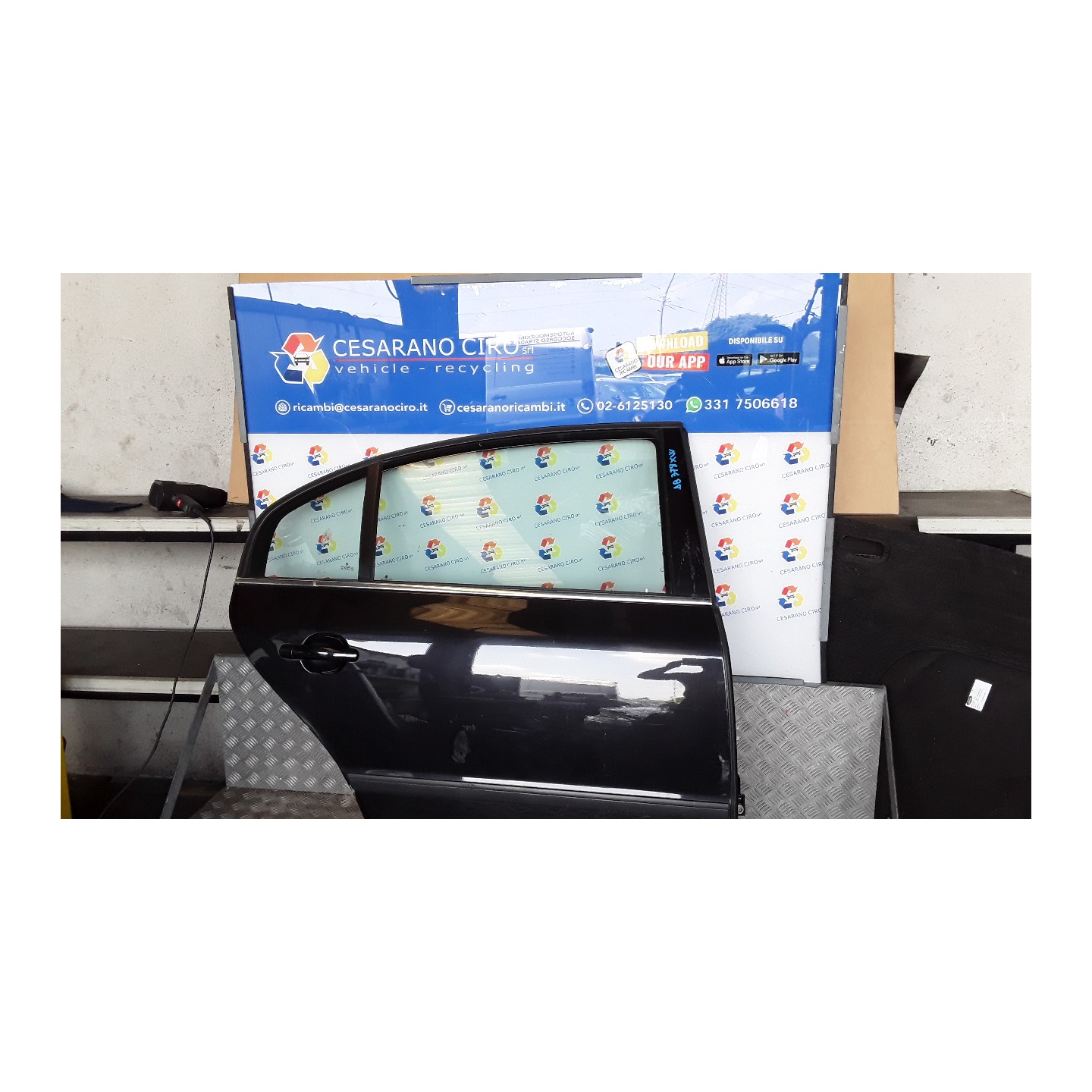 PORTA POST. DX. 116 SKODA SUPERB (3U) (05/02-06/05) BSS 3U5833052B