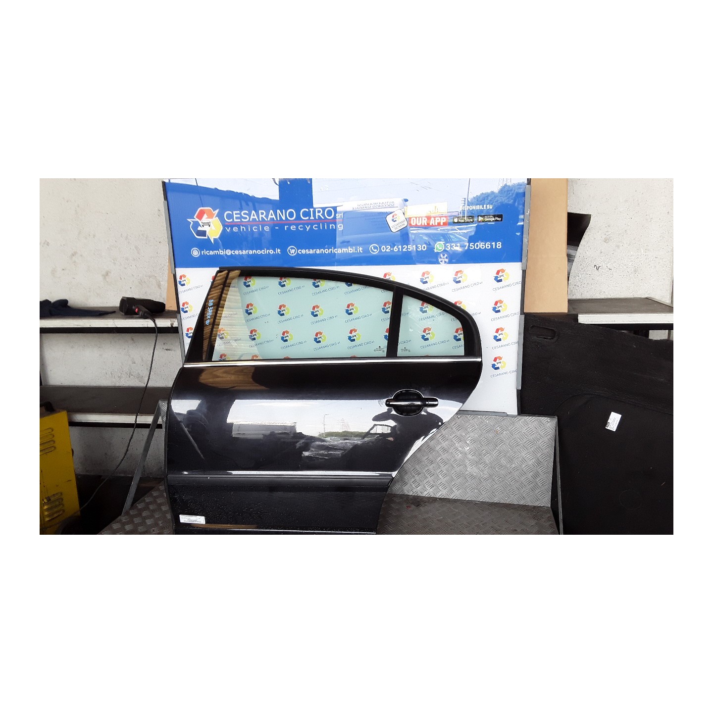 PORTA POST. SX. 117 SKODA SUPERB (3U) (05/02-06/05) BSS 3U5833051B