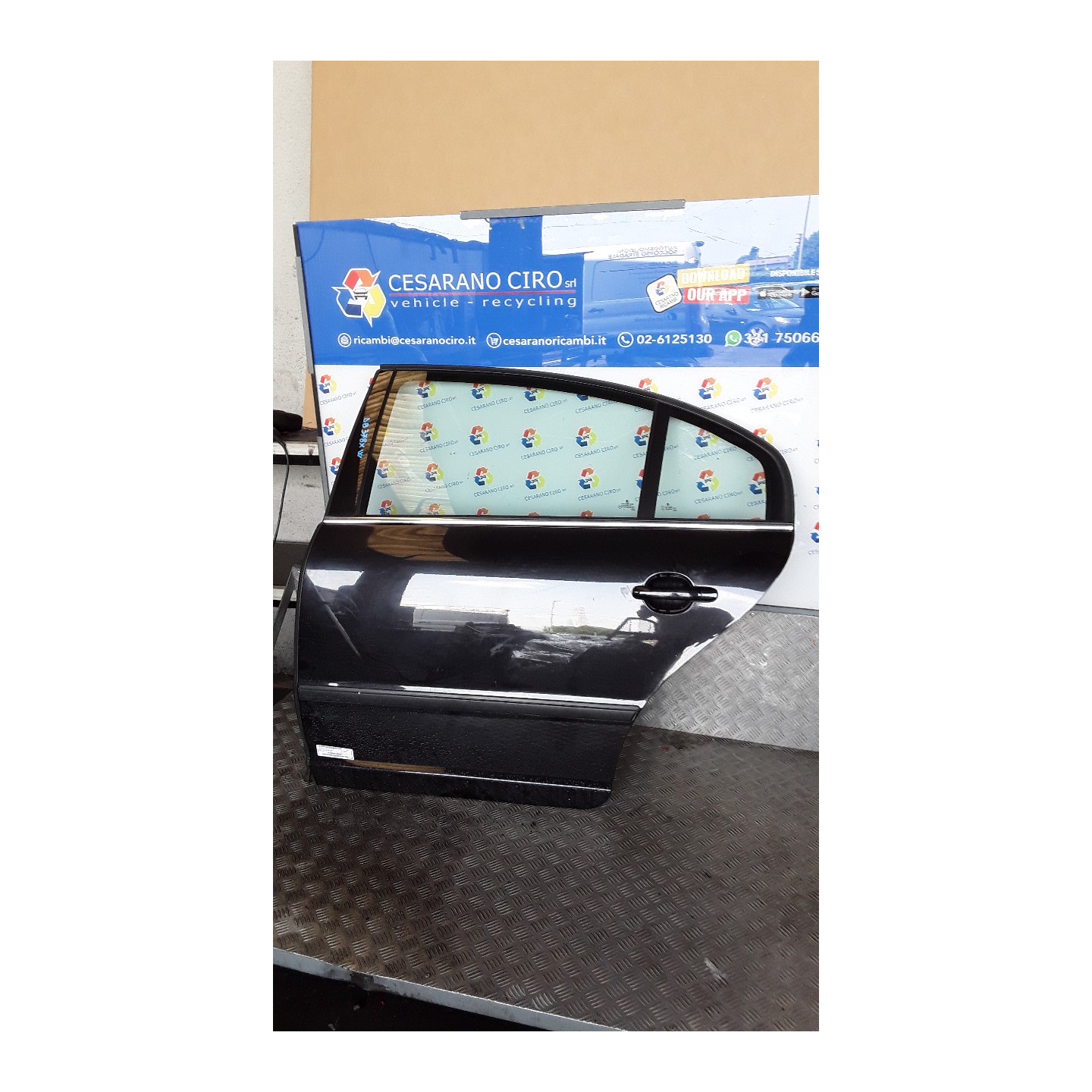 PORTA POST. SX. 117 SKODA SUPERB (3U) (05/02-06/05) BSS 3U5833051B