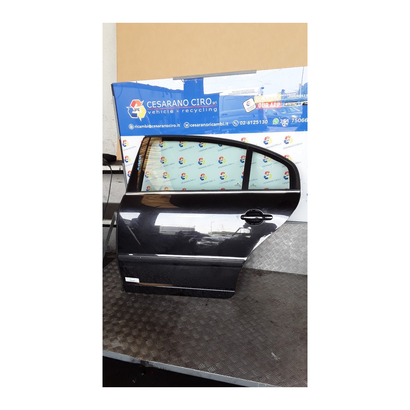 PORTA POST. SX. 117 SKODA SUPERB (3U) (05/02-06/05) BSS 3U5833051B