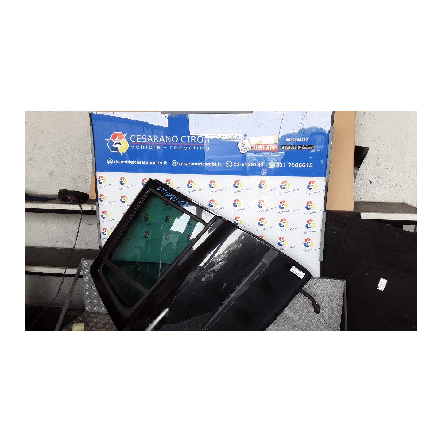 PORTA POST. DX. 129 RENAULT CLIO 3A SERIE (07/05-05/09) D4FH7 7751478294