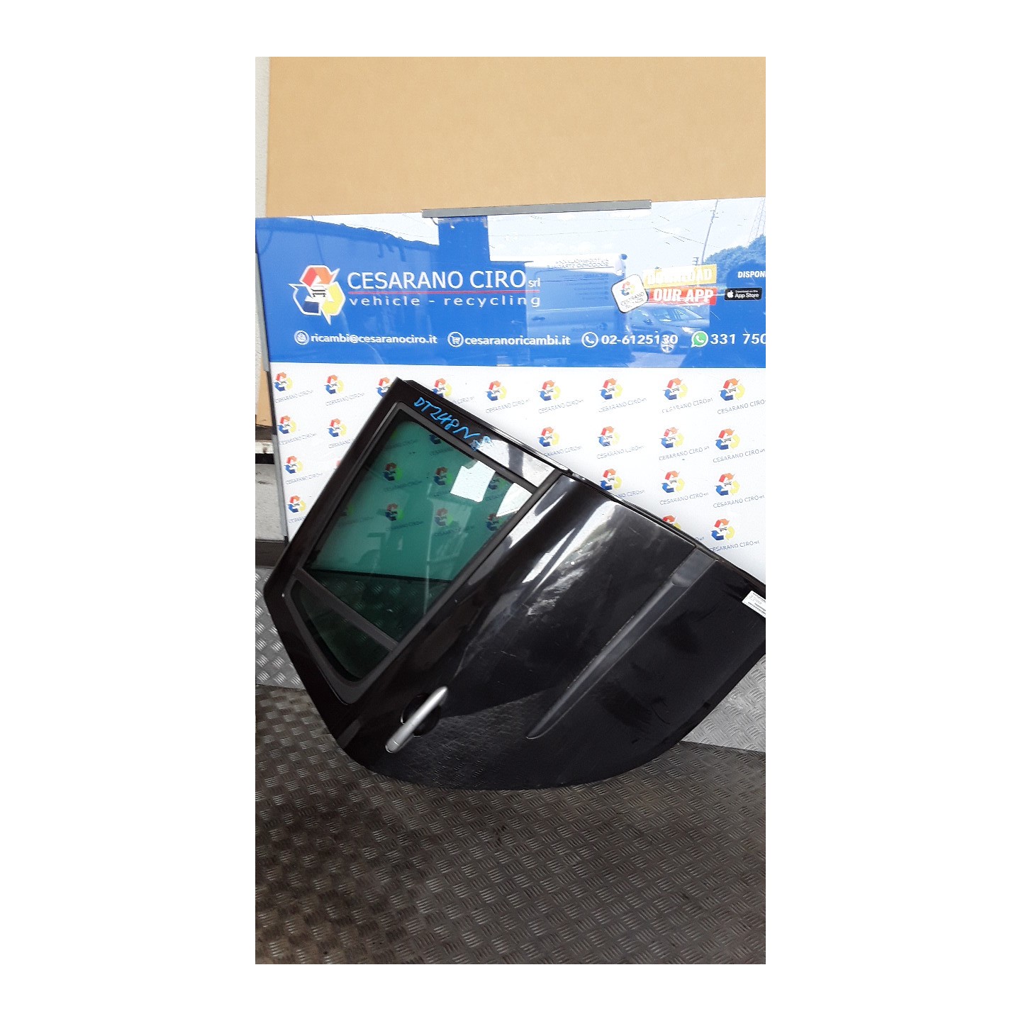 PORTA POST. DX. 129 RENAULT CLIO 3A SERIE (07/05-05/09) D4FH7 7751478294