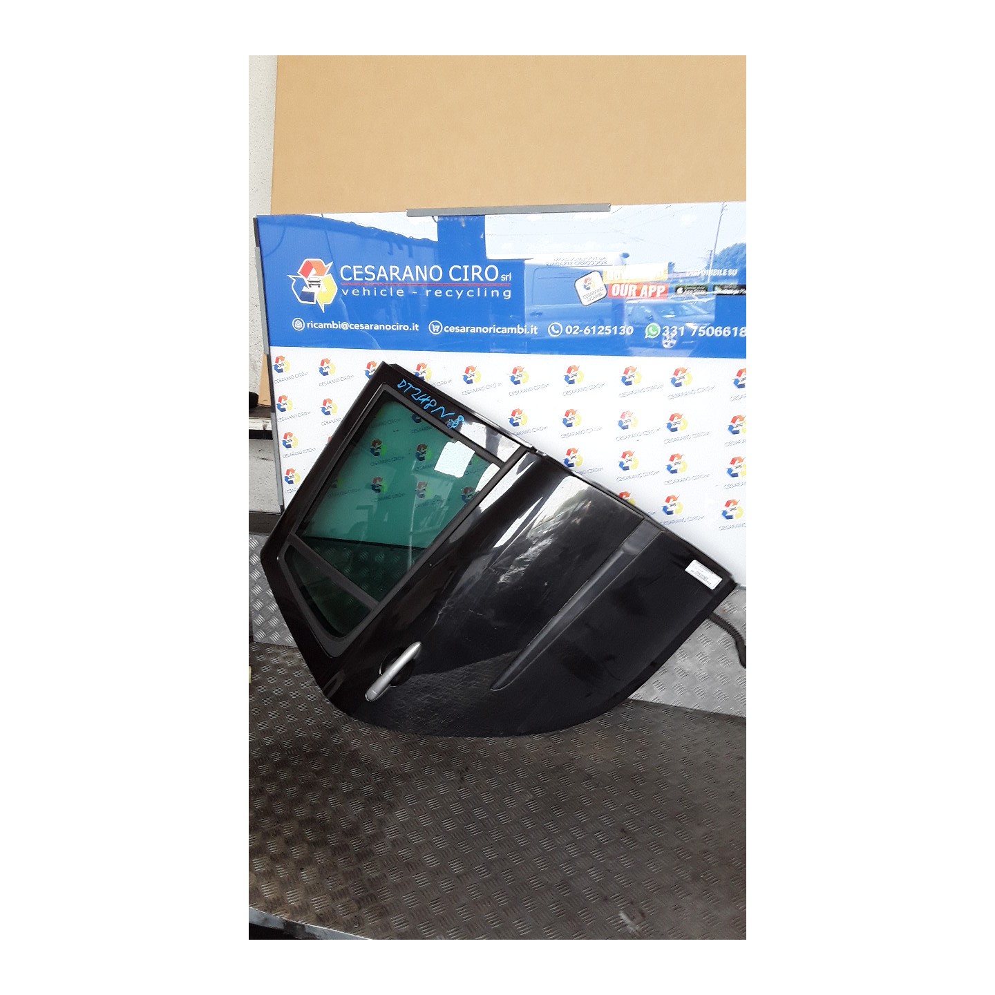PORTA POST. DX. 129 RENAULT CLIO 3A SERIE (07/05-05/09) D4FH7 7751478294
