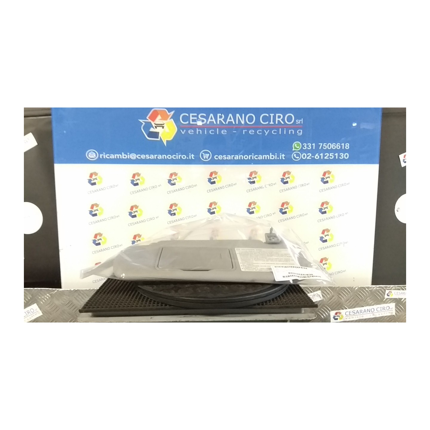 ALETTA PARASOLE PARABREZZA SX. 130 KIA PICANTO 1A SERIE (02/04-10/08 G4HG 8521007130MG