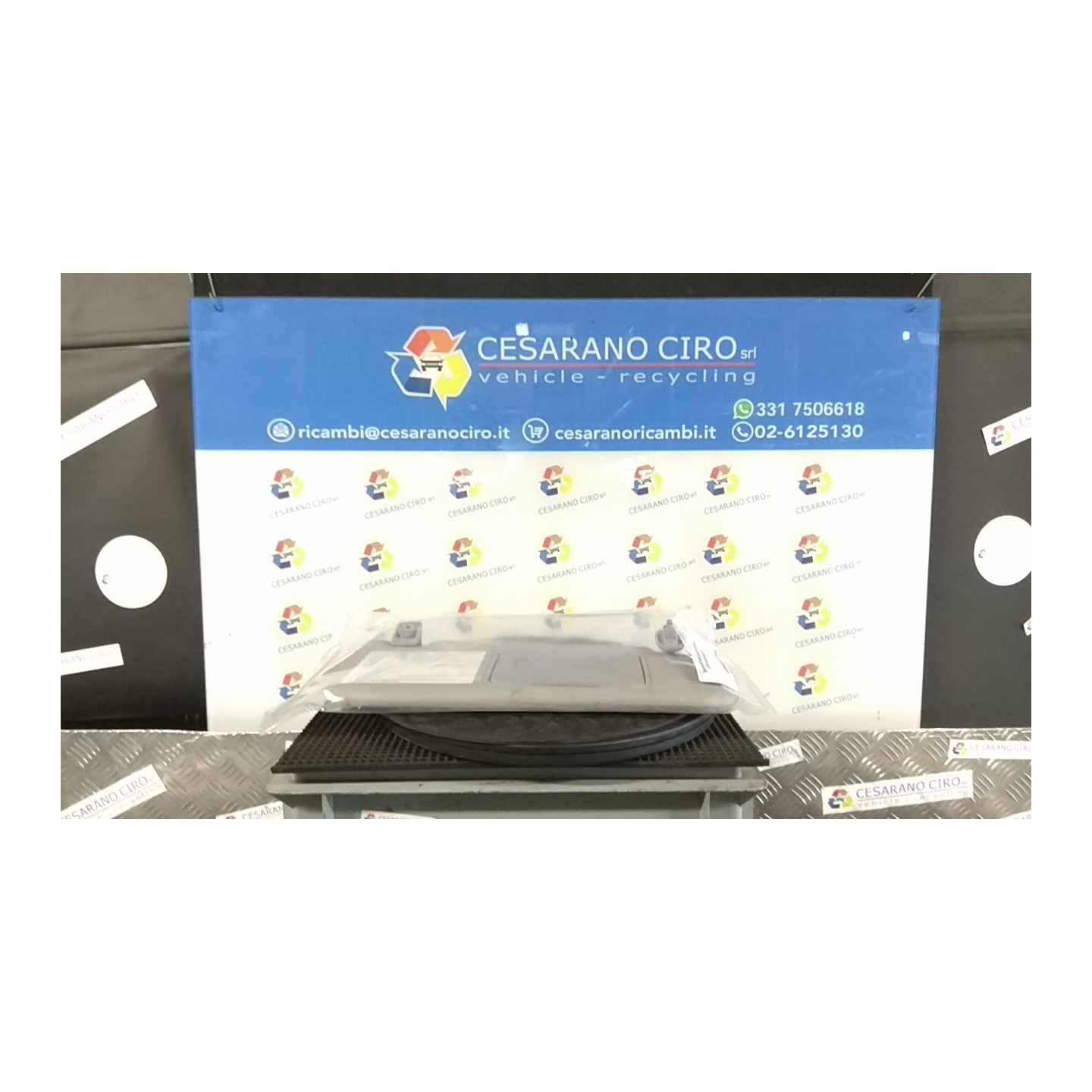 ALETTA PARASOLE PARABREZZA DX. 131 KIA PICANTO 1A SERIE (02/04-10/08 G4HG 8522007140MG