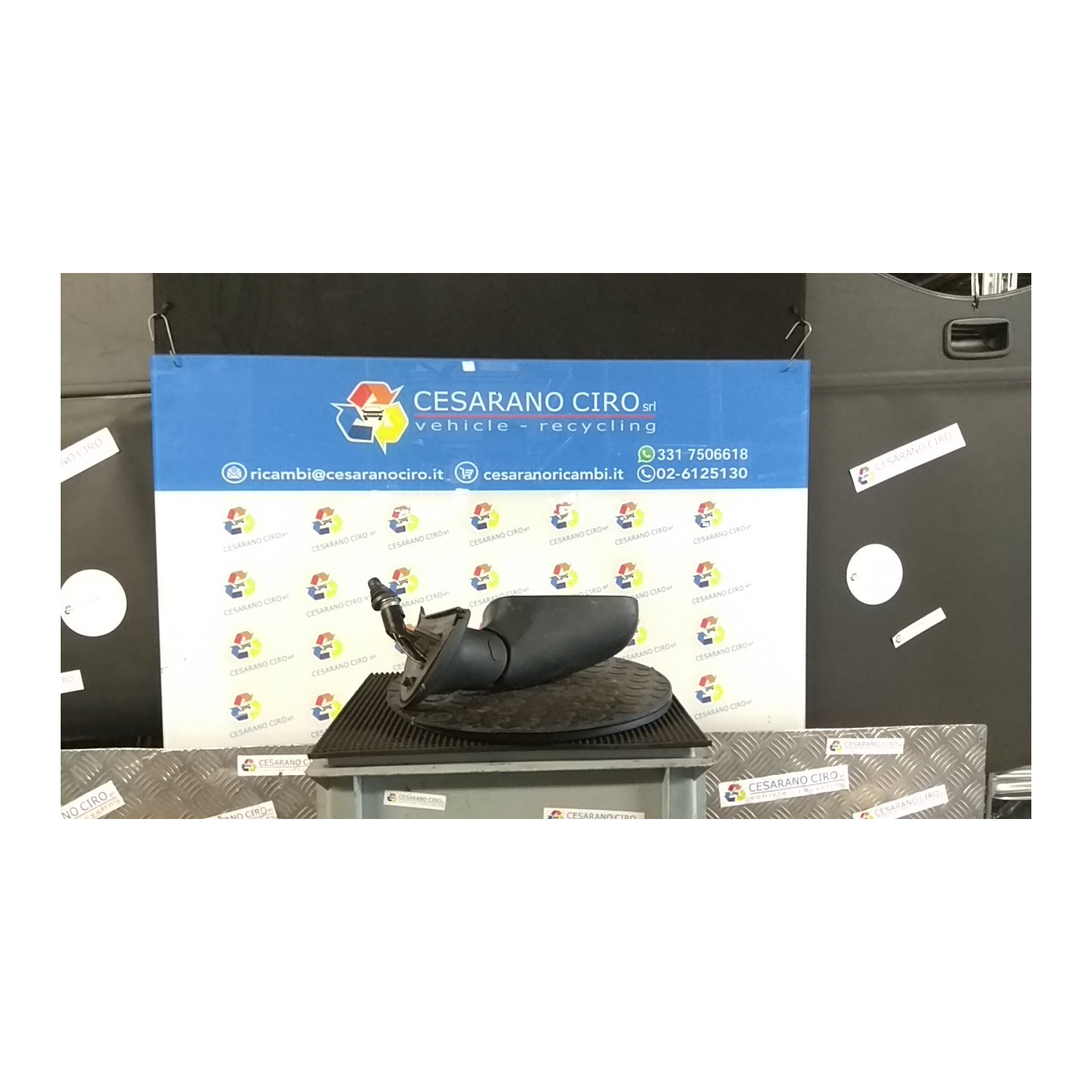 RETROVISORE EST. DX. 170 FIAT PUNTO 1A SERIE (11/93-10/99) 176A8000 5895319