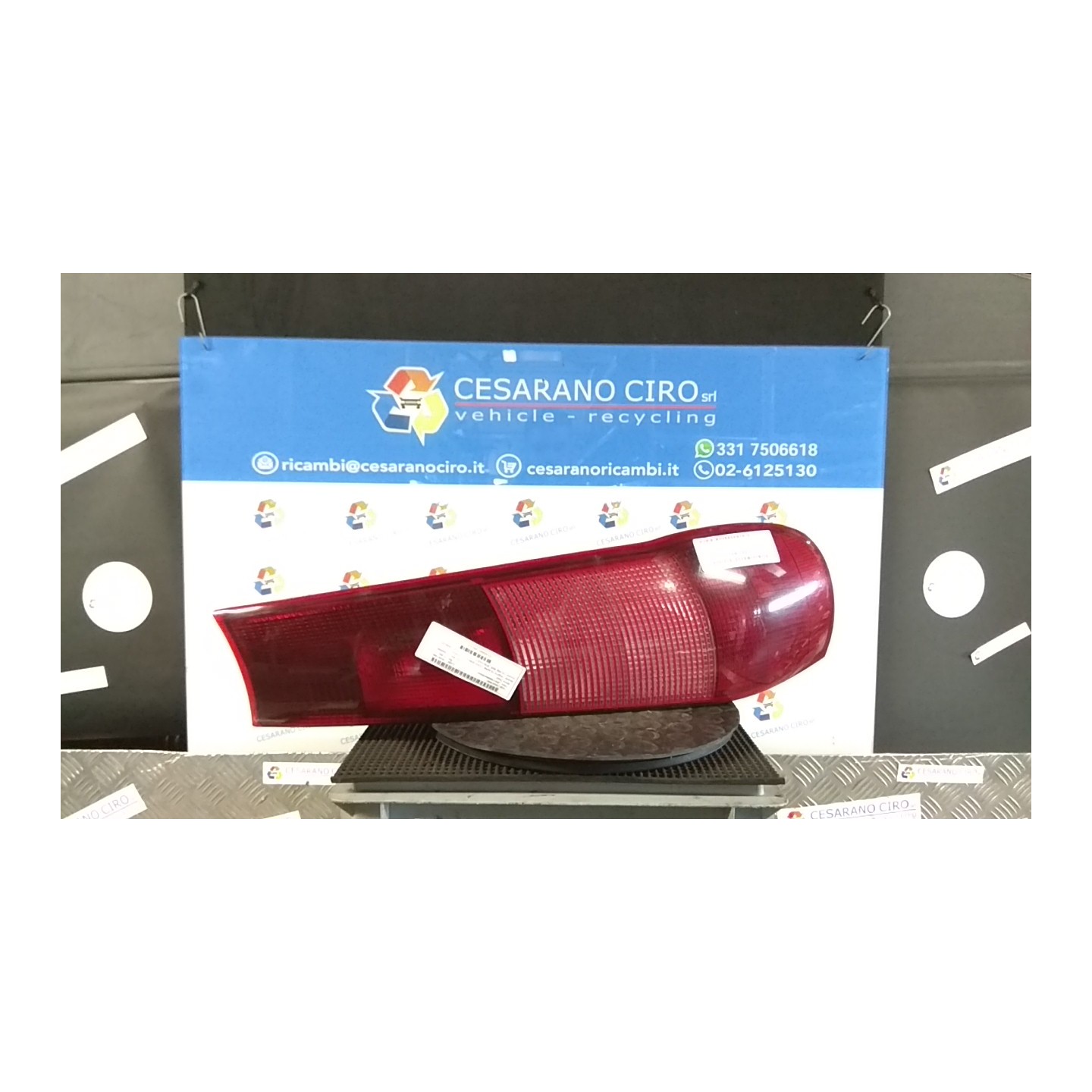 FANALE POST. DX. 172 FIAT PUNTO 1A SERIE (11/93-10/99) 176A8000 7730722