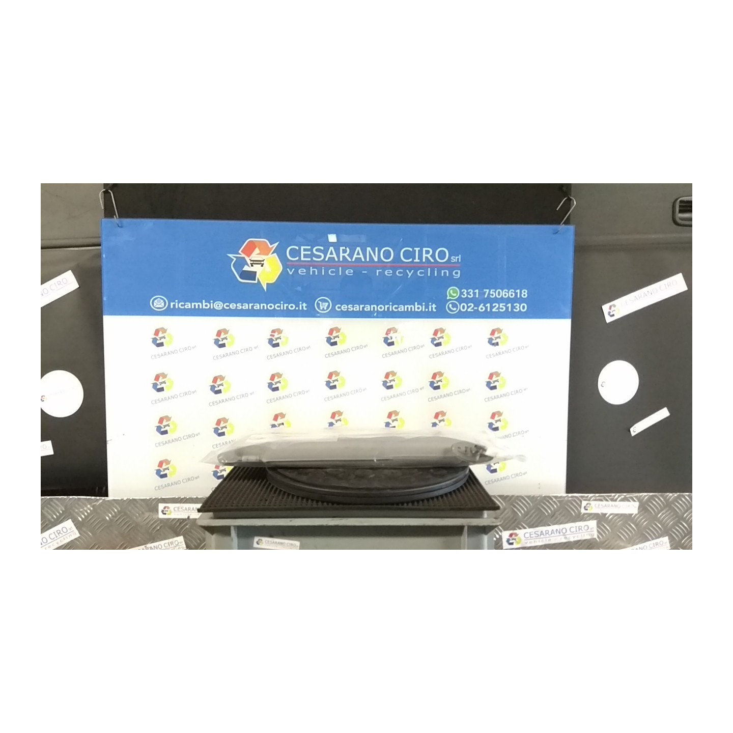 ALETTA PARASOLE PARABREZZA DX. 176 TOYOTA PRIUS 2A SERIE (02/04-06/10) 1NZFXE 7431047133B4