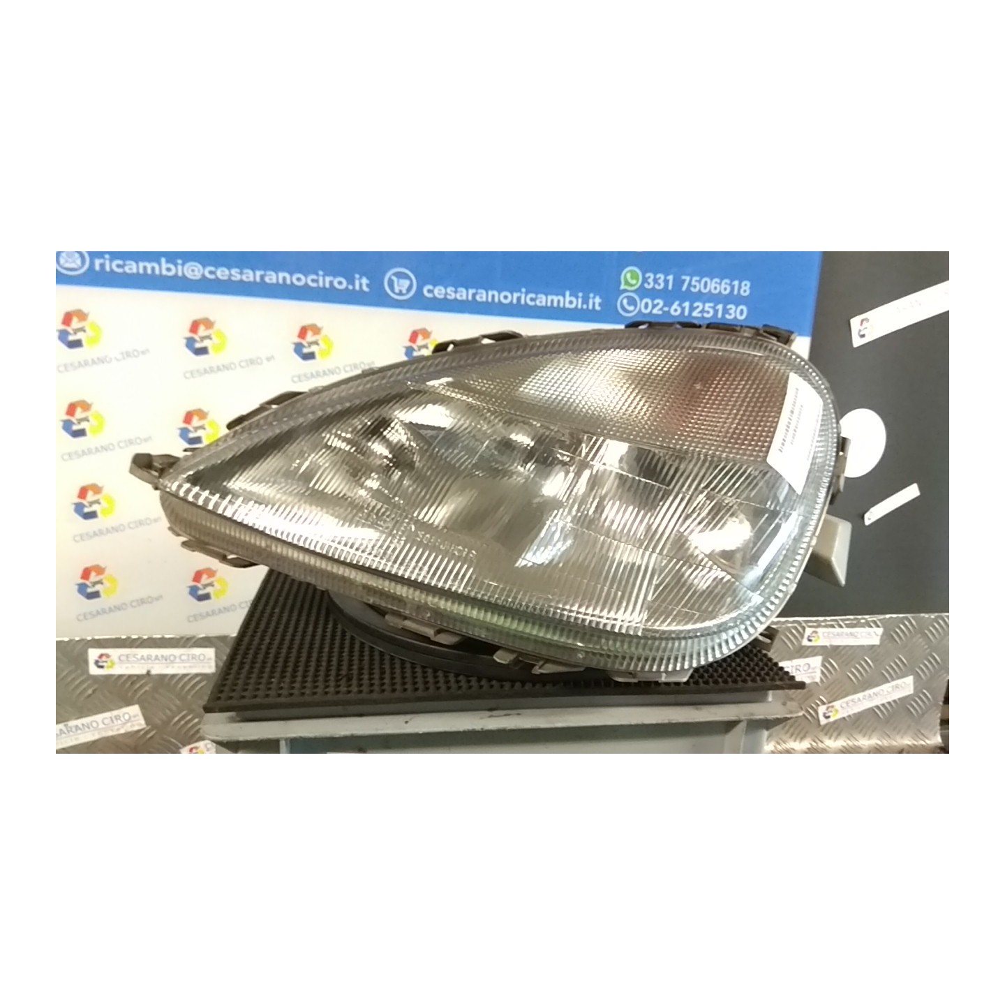 PROIETTORE SX. 200 MERCEDES-BENZ CLASSE A (W168) (10/97-02/01) 166940 A1688200161