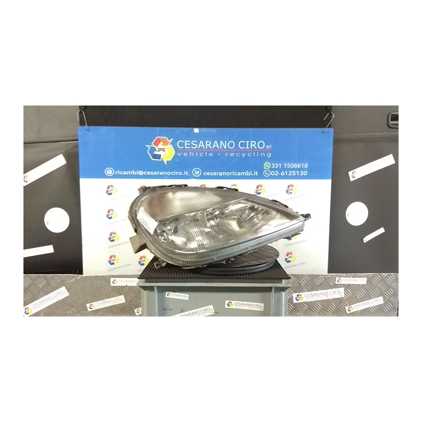 PROIETTORE DX. 201 MERCEDES-BENZ CLASSE A (W168) (10/97-02/01) 166940 A1688201061