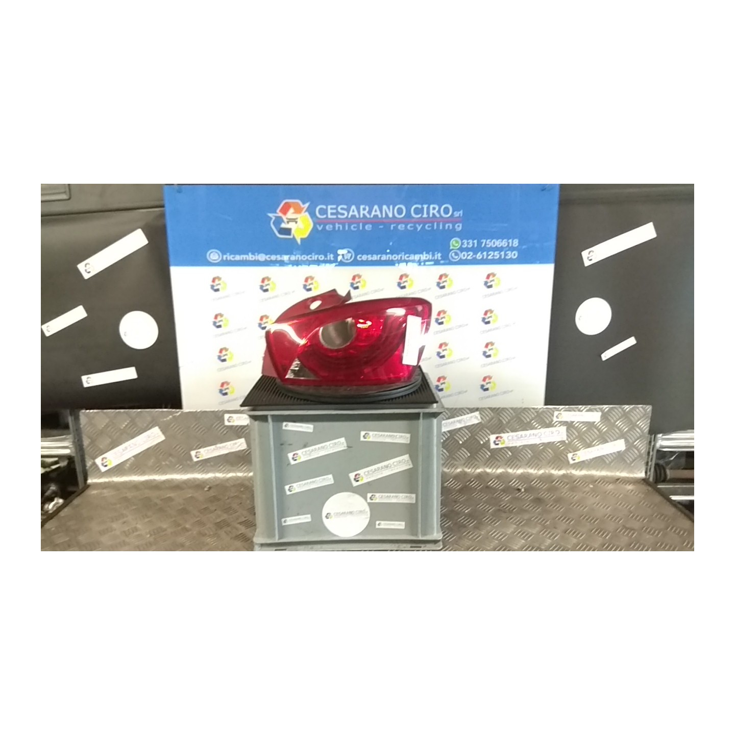 FANALE POST. DX. 223 SEAT IBIZA (6J) (05/08-03/13) BMS 6J4945096H