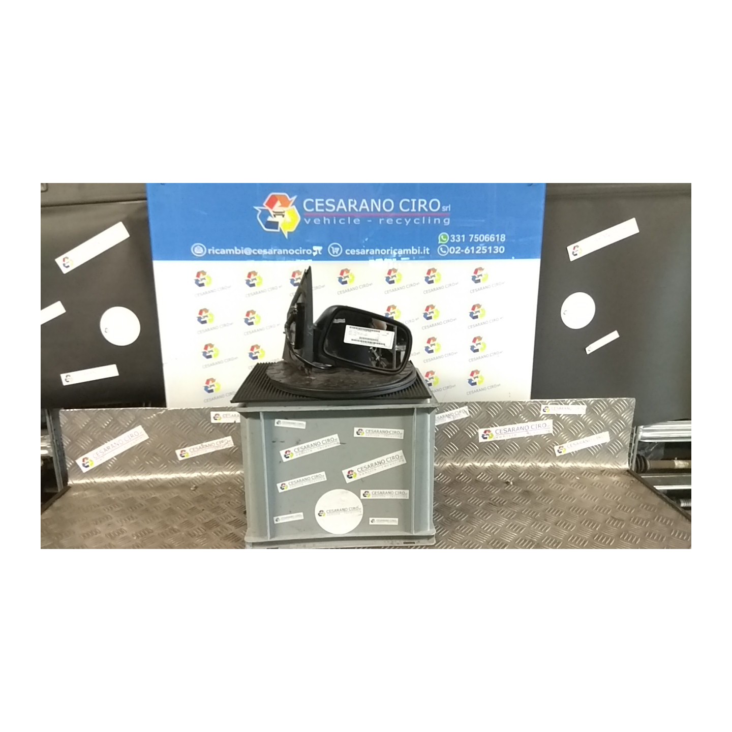 RETROVISORE EST. 12-02ELETTRICO DX. 252 TOYOTA YARIS (03/99-11/05)     (JPP) 1SZFE 8791052121