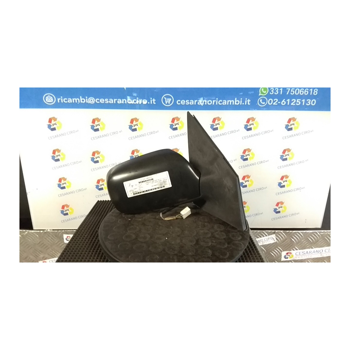 RETROVISORE EST. 12-02ELETTRICO DX. 252 TOYOTA YARIS (03/99-11/05)     (JPP) 1SZFE 8791052121