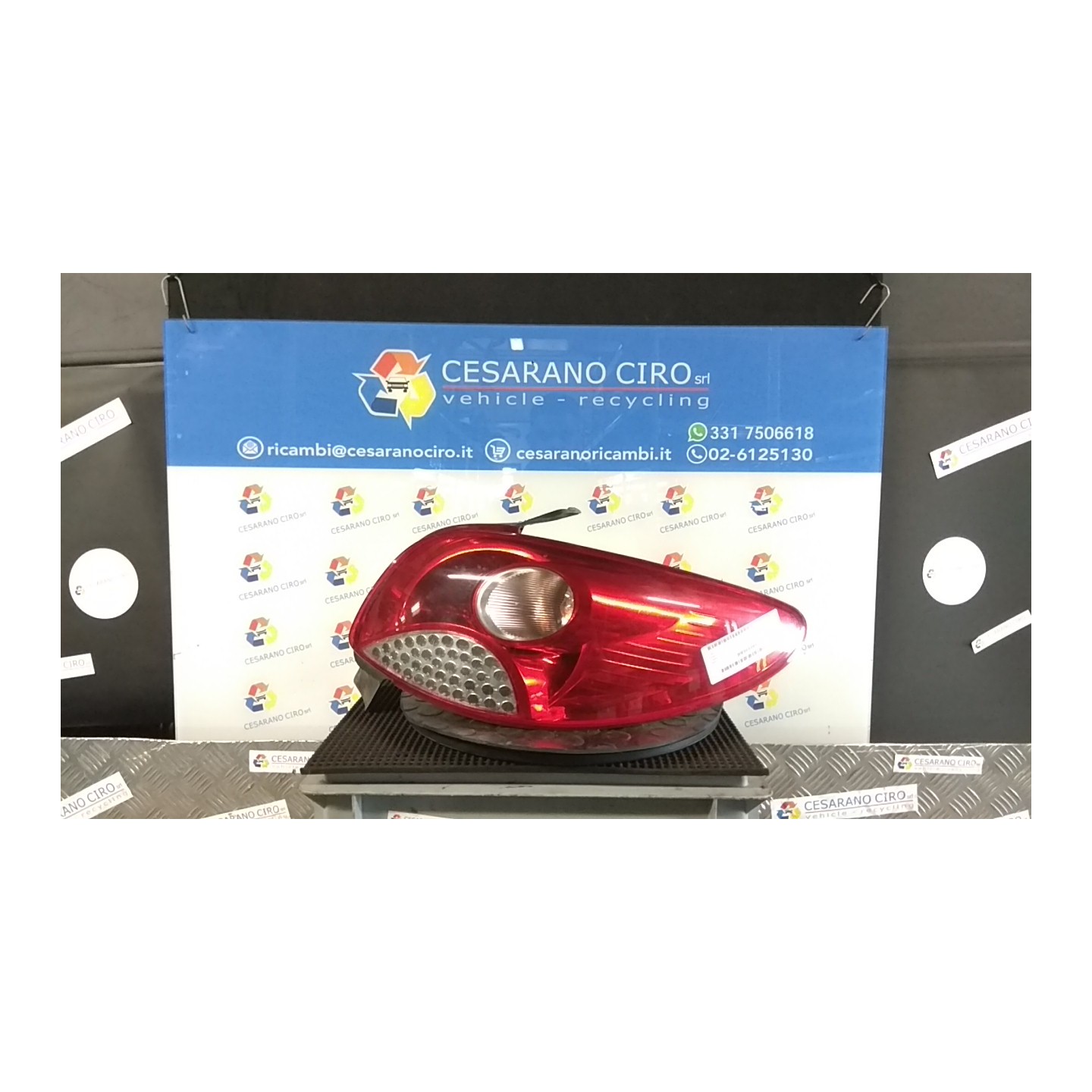 FANALE POST. DX. 284 PEUGEOT 206 PLUS (02/09-) 8HR 6351GV