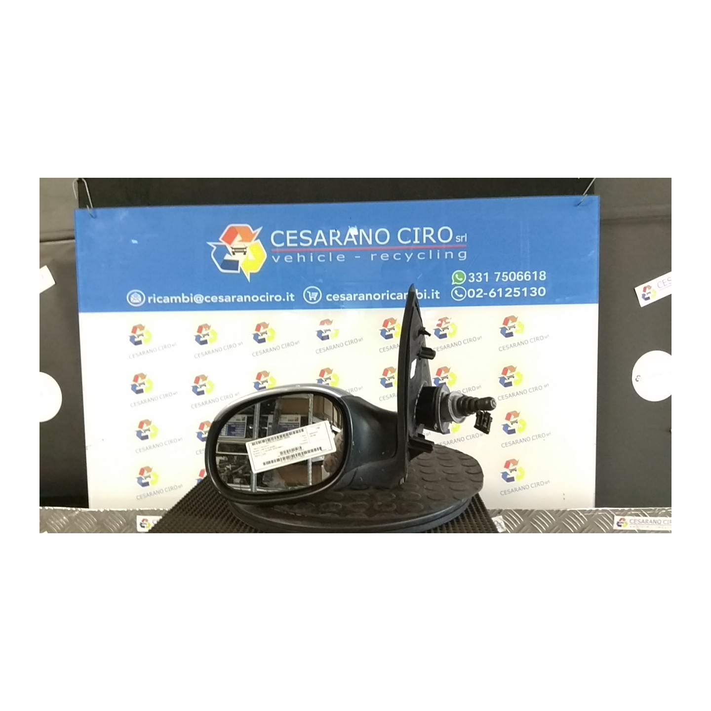 RETROVISORE EST. DX. 285 PEUGEOT 206 PLUS (02/09-) 8HR 8154JC