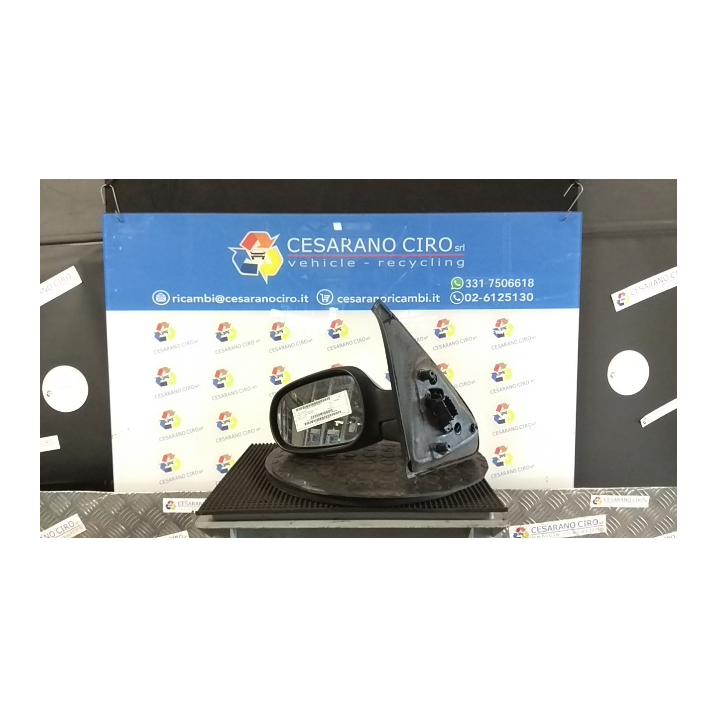RETROVISORE EST. REGOLAZ. ELETTR. SX. 288 RENAULT CLIO 2A SERIE (05/01-11/10) D7FG7 7700435863