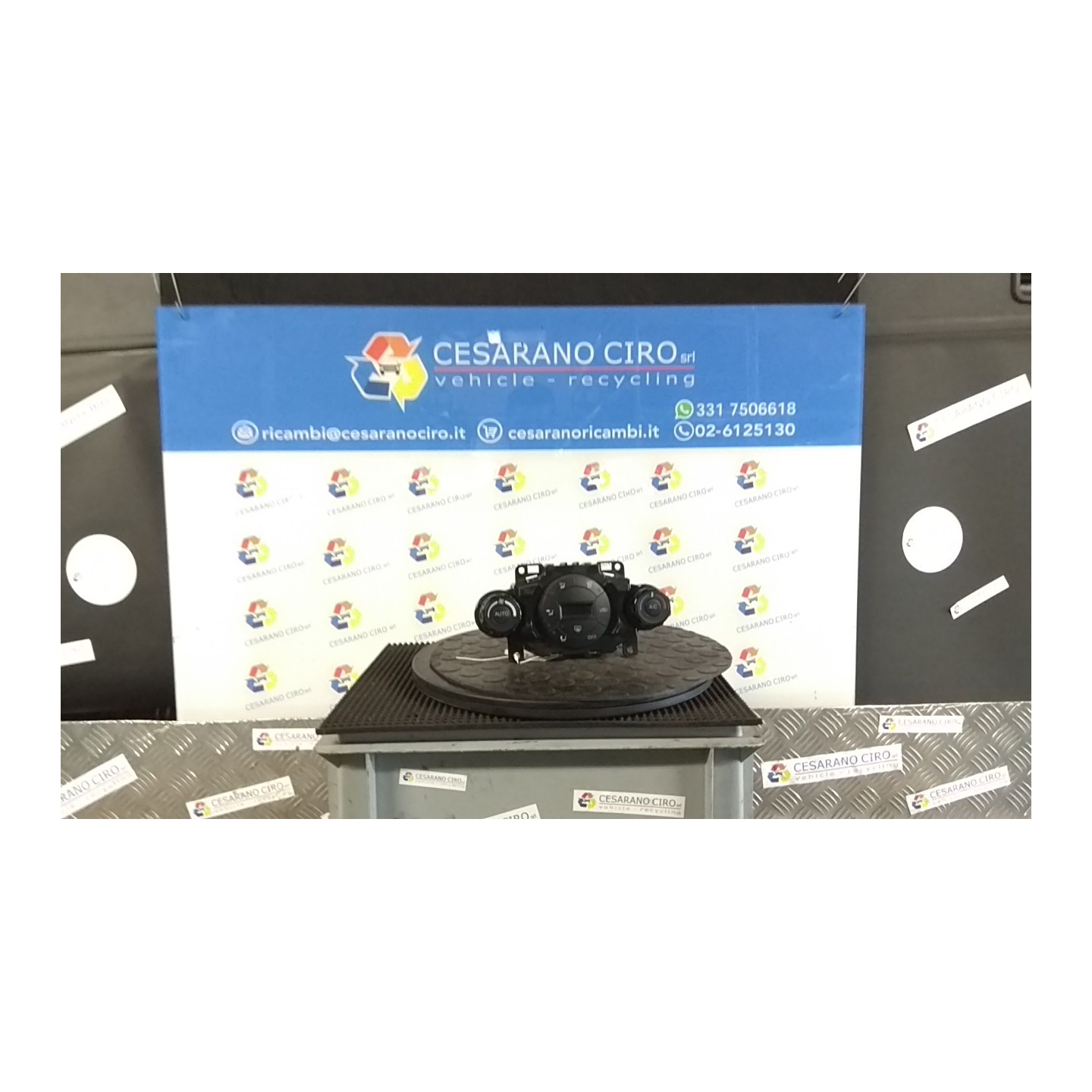 BLOCCO COMANDO CLIMATIZZAZIONE C/A/C AUTO 312 FORD FIESTA (CB1) (09/08-10/13) SNJA 1692816