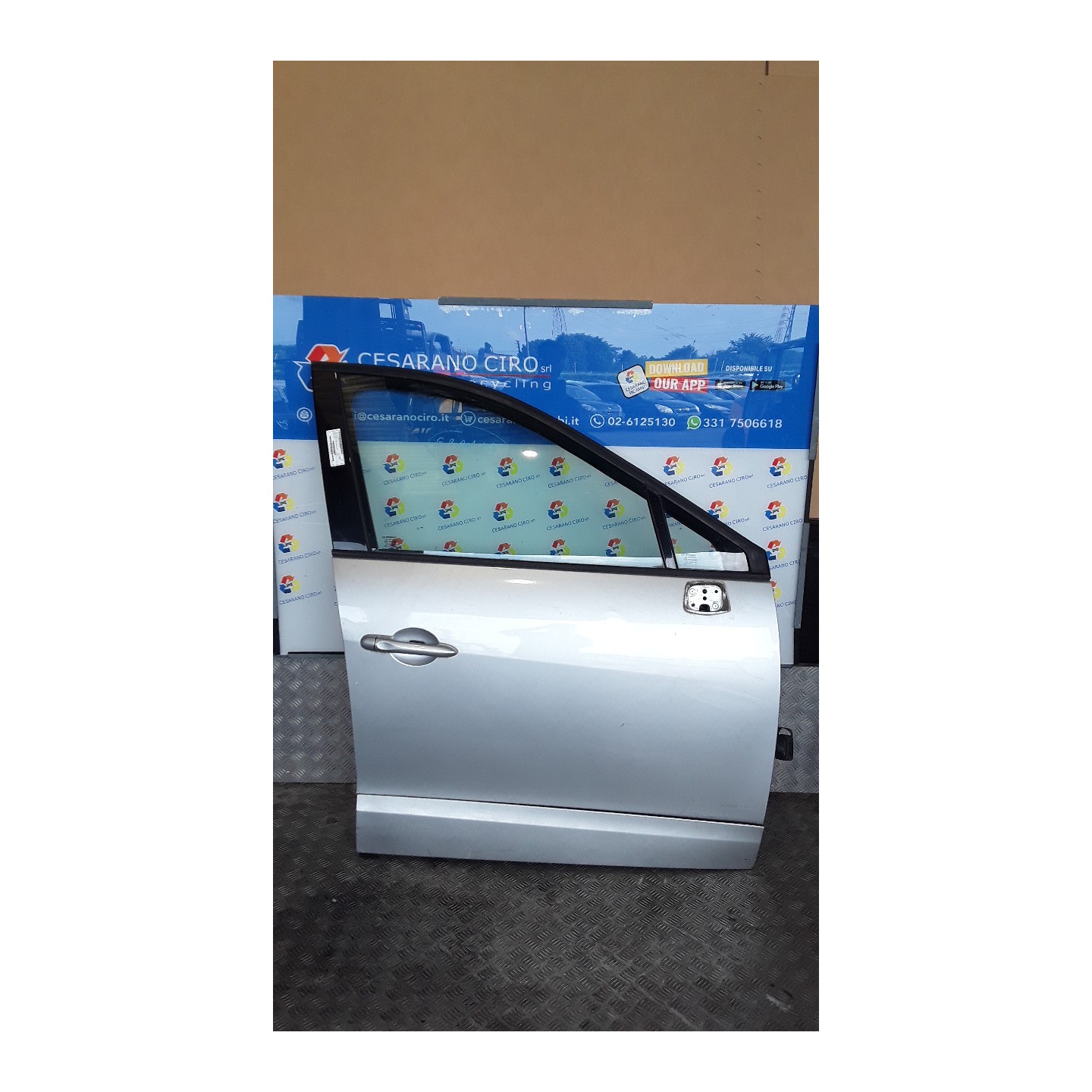 PORTA ANT. DX. 144 RENAULT SCENIC 3A SERIE (04/09-10/13) K9KJ8 801005468R
