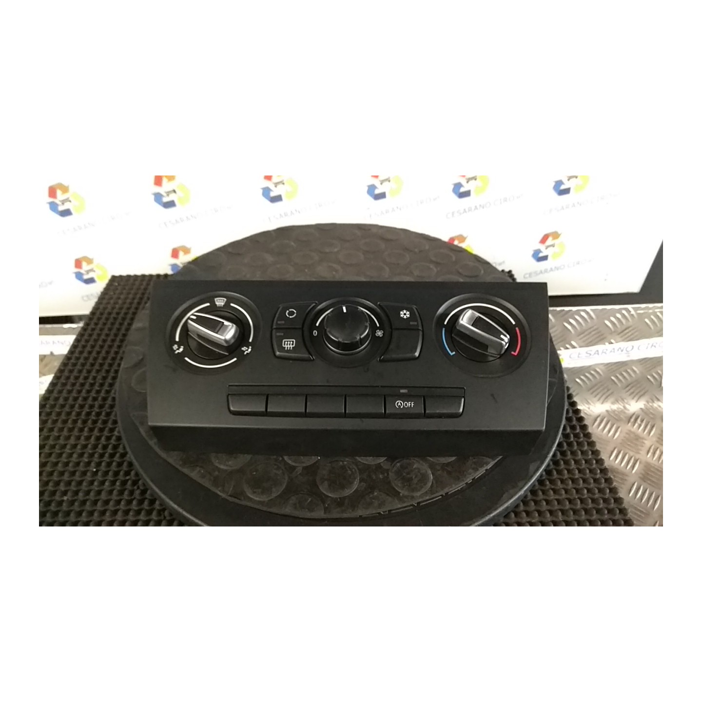 BLOCCO COMANDO CLIMATIZZAZIONE PERLGLANZ CHROM C/A/C 056 BMW SERIE 3 (E90/E91) (09/08-) N47D20C 64119313738