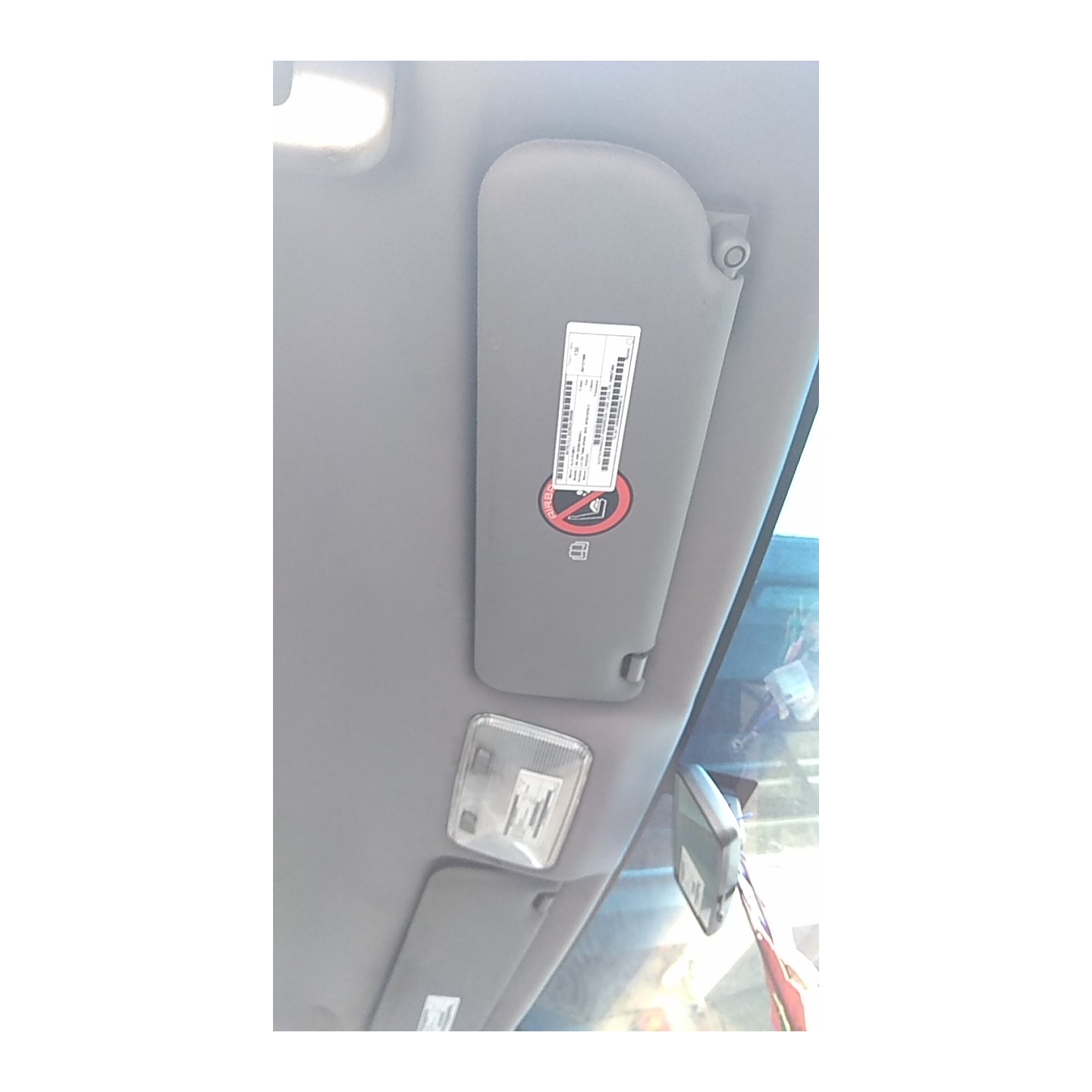ALETTA PARASOLE PARABREZZA 12/02 L012L DX. 086 ALFA ROMEO 166 (W9) (06/98-05/04) AR34103 156027494