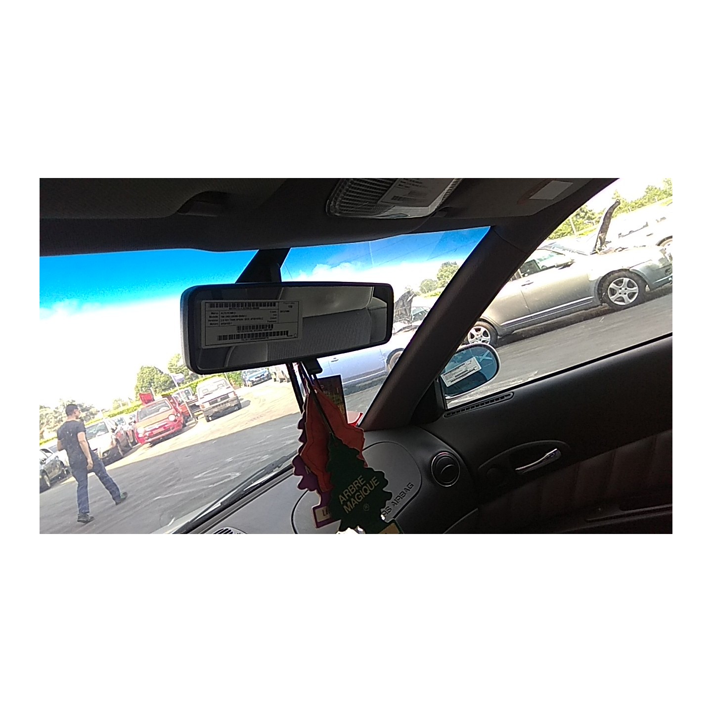RETROVISORE INTERNO 090 ALFA ROMEO 166 (W9) (06/98-05/04) AR34103 156021067