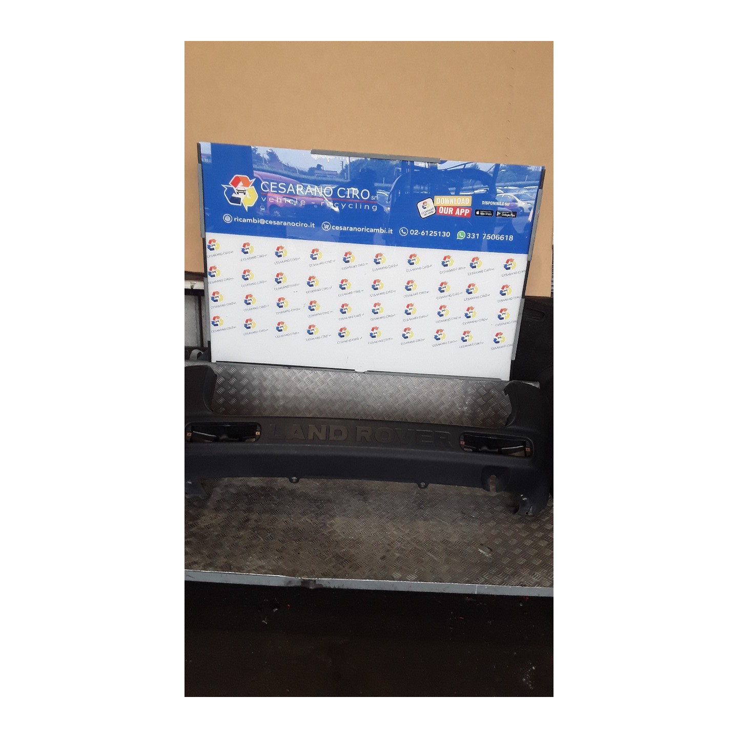 PARAURTI POST. 070 LAND ROVER FREELANDER (02/98-08/02) 18K4F DQC101370LDA