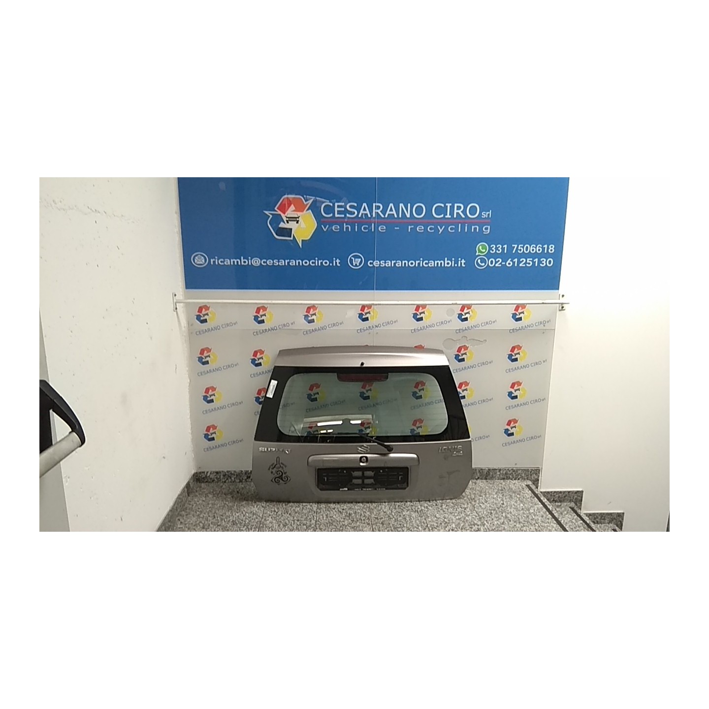 PORTELLO POST. SENZA SPOILER 062 SUZUKI IGNIS 2A SERIE (10/03-03/07) M15A 6910086G00000