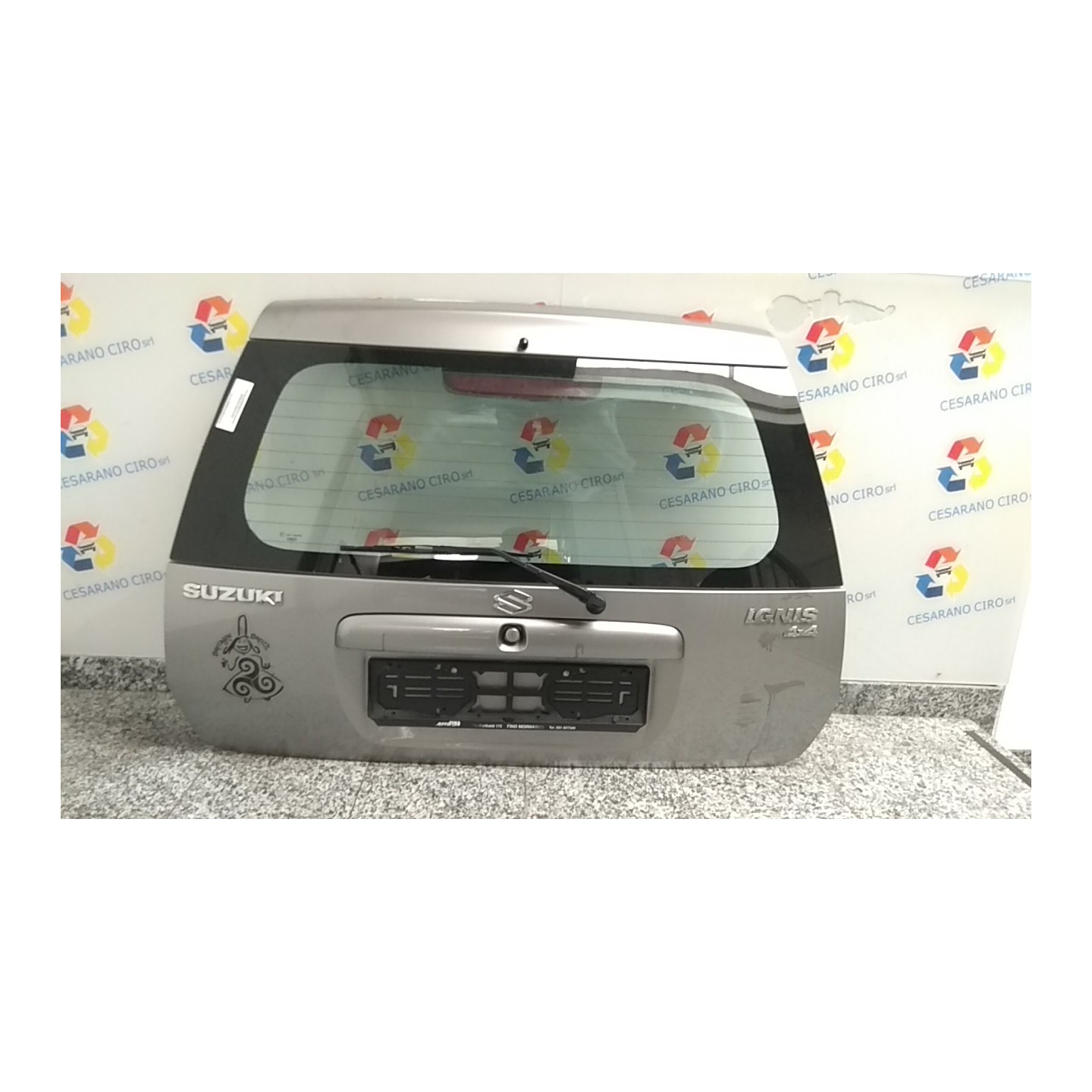 PORTELLO POST. SENZA SPOILER 062 SUZUKI IGNIS 2A SERIE (10/03-03/07) M15A 6910086G00000