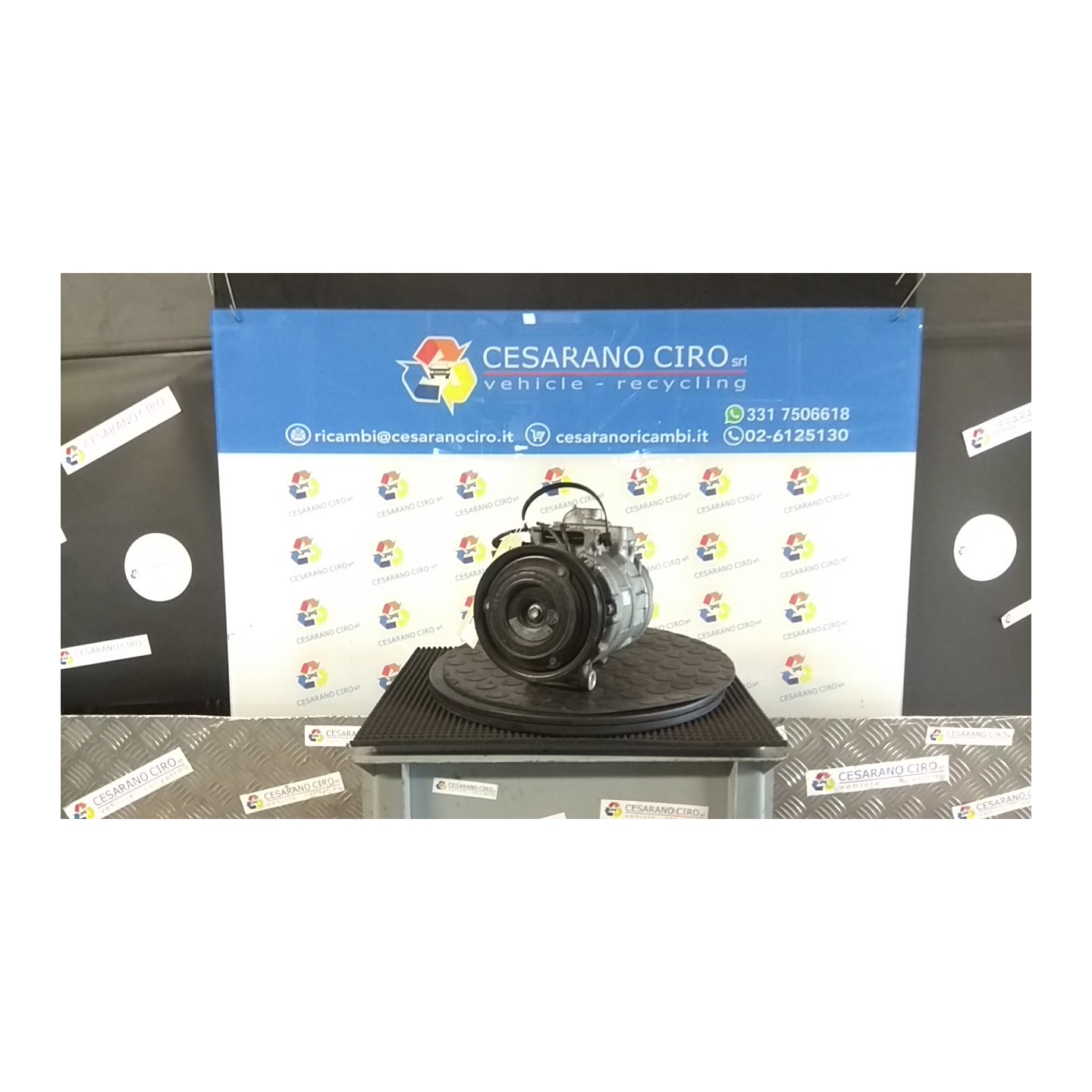 COMPRESSORE A/C ROTAZ. 036 SKODA SUPERB (3U) (05/02-06/05) BSS 8D0260805RX