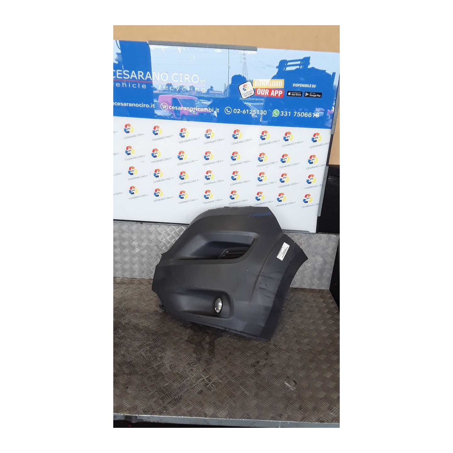 PARAURTI ANT. LAT. SX. 067 FIAT DUCATO FURGONE (4Y) (04/14-07/ F1AE3481D 735589820