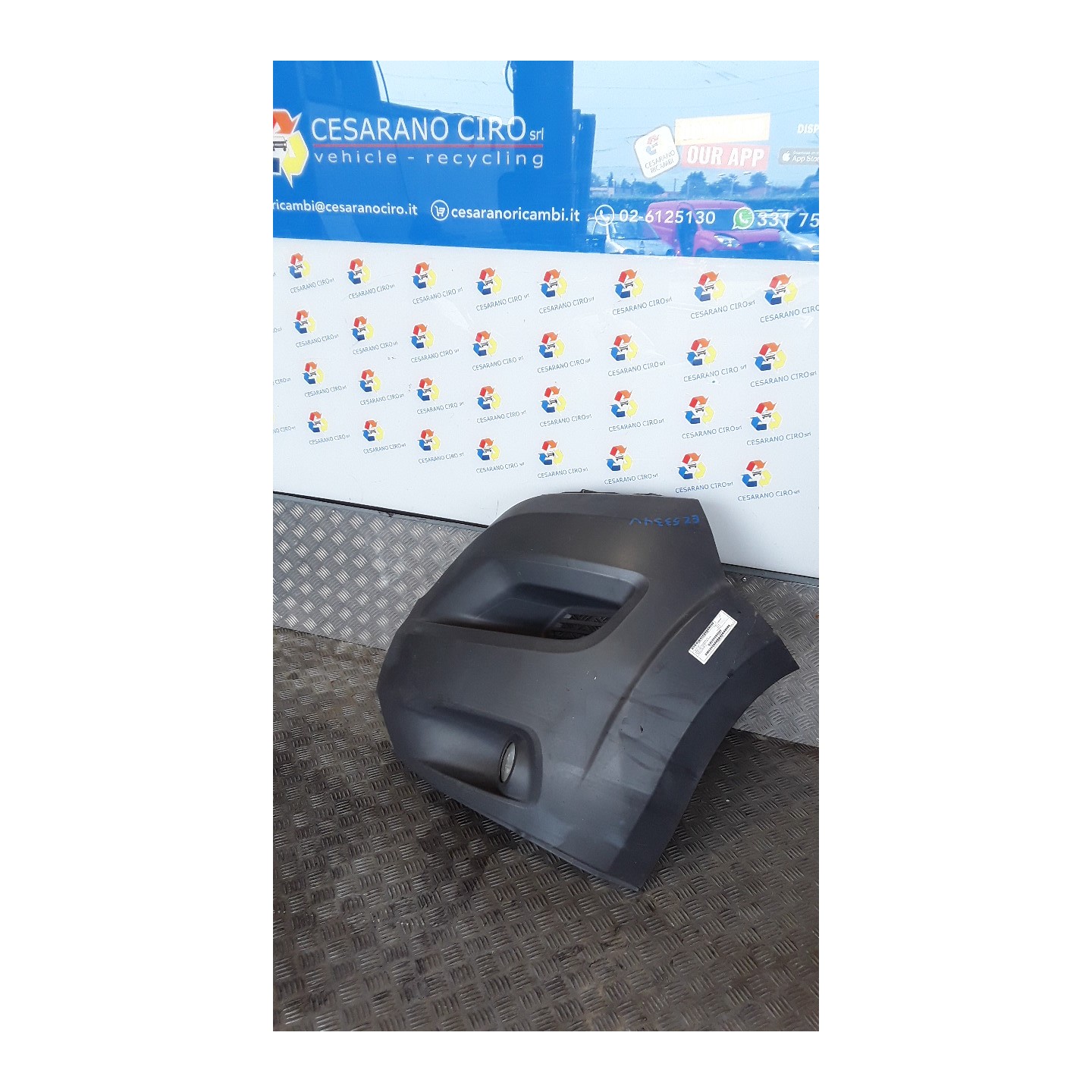 PARAURTI ANT. LAT. SX. 067 FIAT DUCATO FURGONE (4Y) (04/14-07/ F1AE3481D 735589820