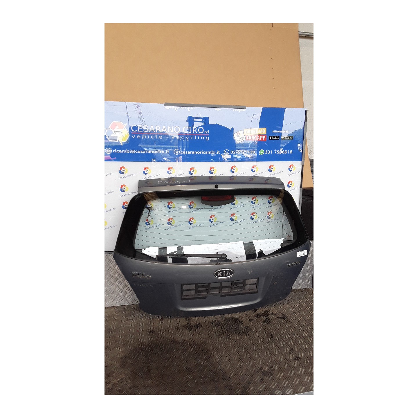 PORTELLO POST. 070 KIA RIO 2A SERIE (09/05-11/09) D4FA 737001G220