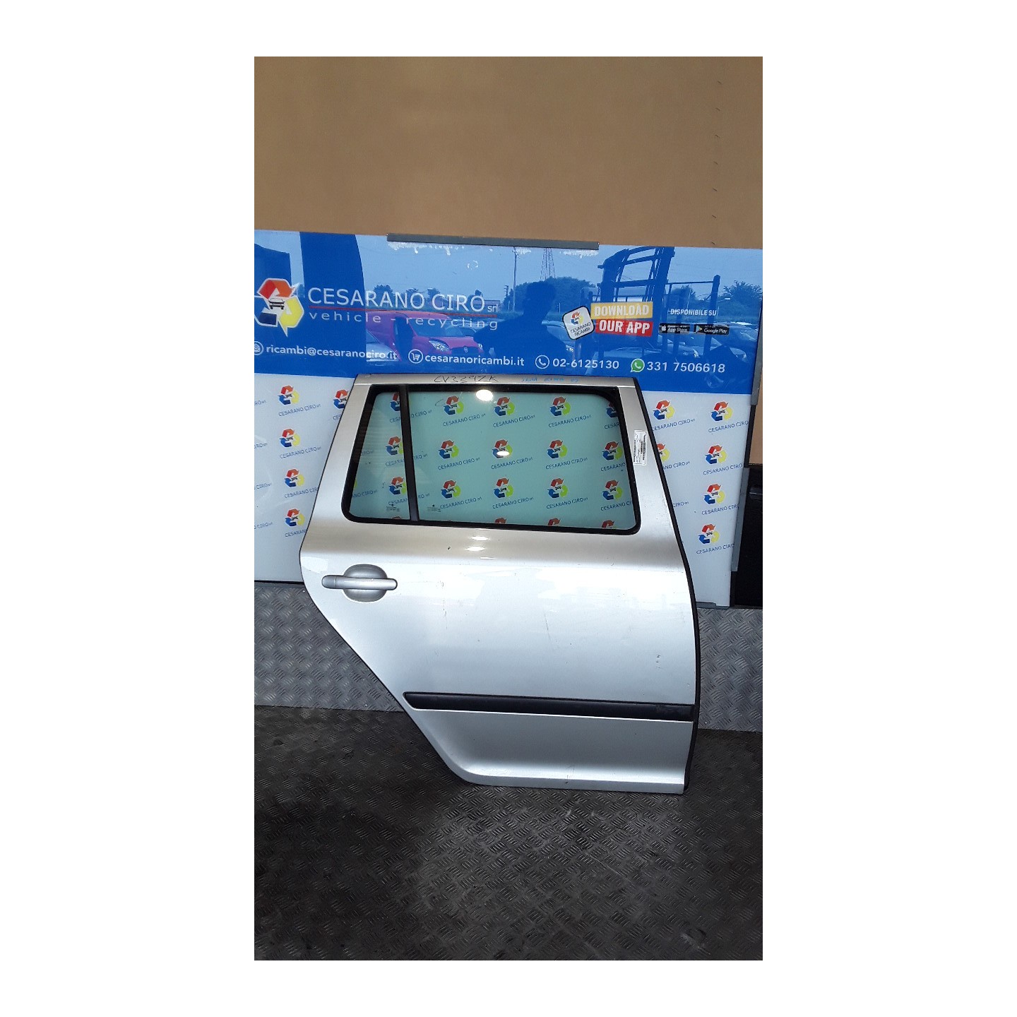 PORTA POST. DX. 118 SKODA OCTAVIA (1Z) (08/04-01/09) BKD 1Z9833052