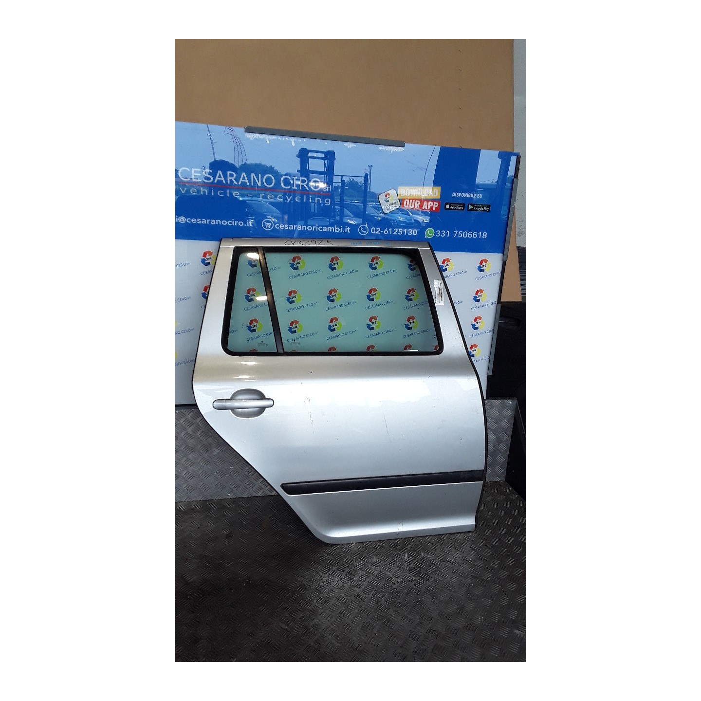 PORTA POST. DX. 118 SKODA OCTAVIA (1Z) (08/04-01/09) BKD 1Z9833052
