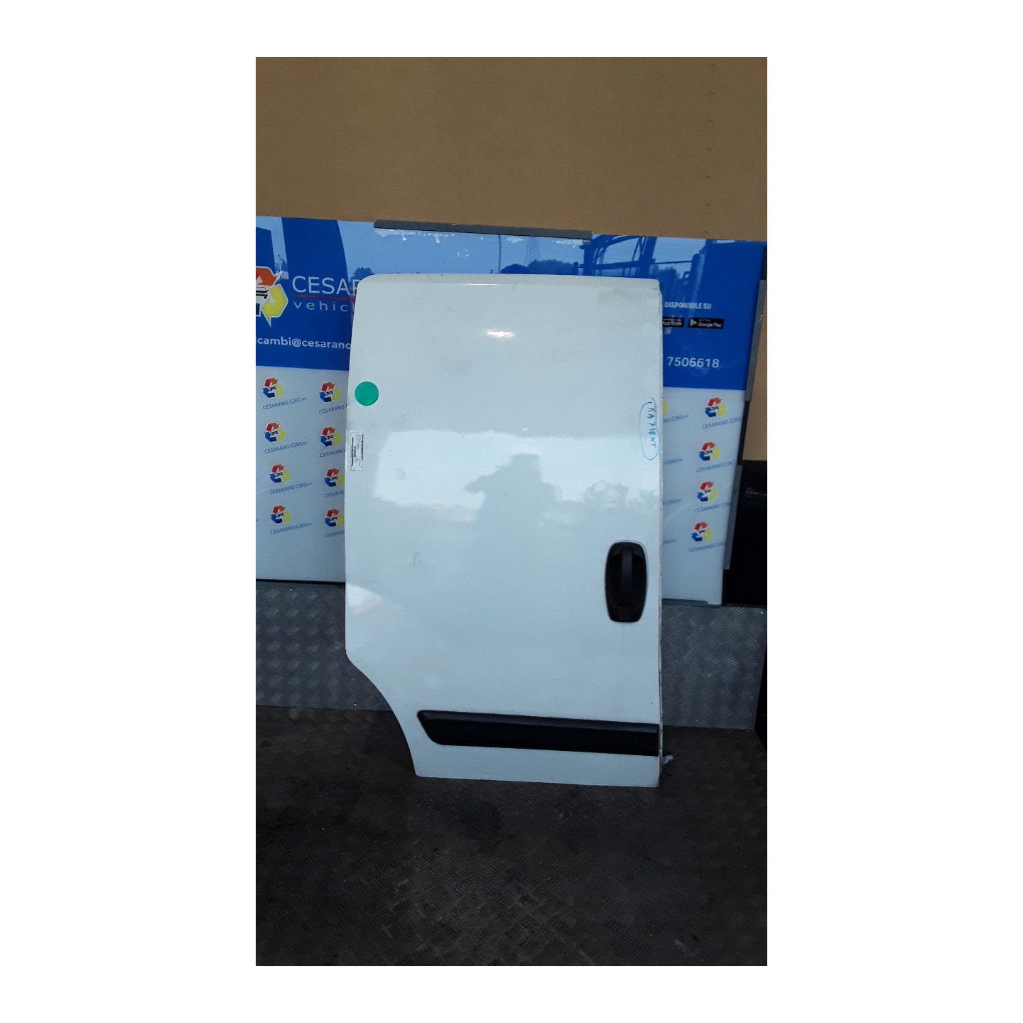 PORTA POST. DX. 165 PEUGEOT BIPPER VAN (A9) (10/07-) KFV 9008T2