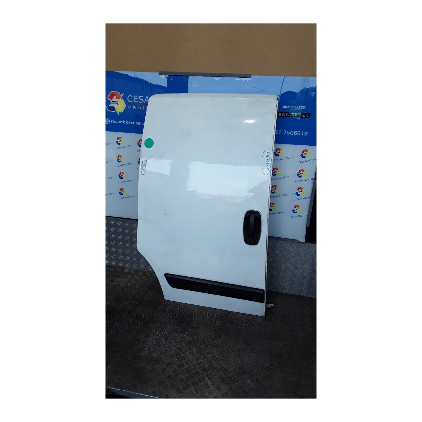 PORTA POST. DX. 165 PEUGEOT BIPPER VAN (A9) (10/07-) KFV 9008T2