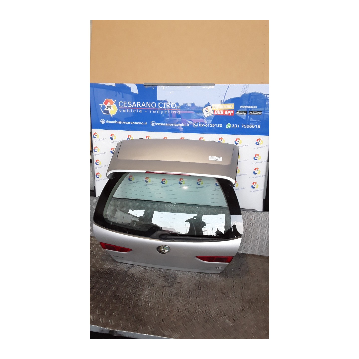PORTELLO POST. 180 ALFA ROMEO 156 1A SERIE (04/00-02/02) AR32201 60662756