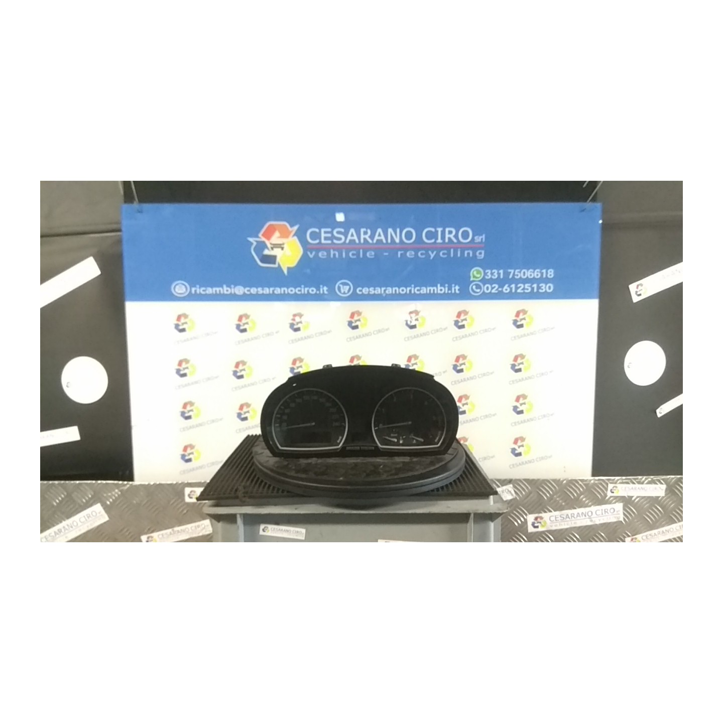 QUADRO STRUMENTI COMPL. KM/H CAMBIO AUTOMATICO 098 BMW X3 (E83) (09/06-12/10) N47D20C 62103451582