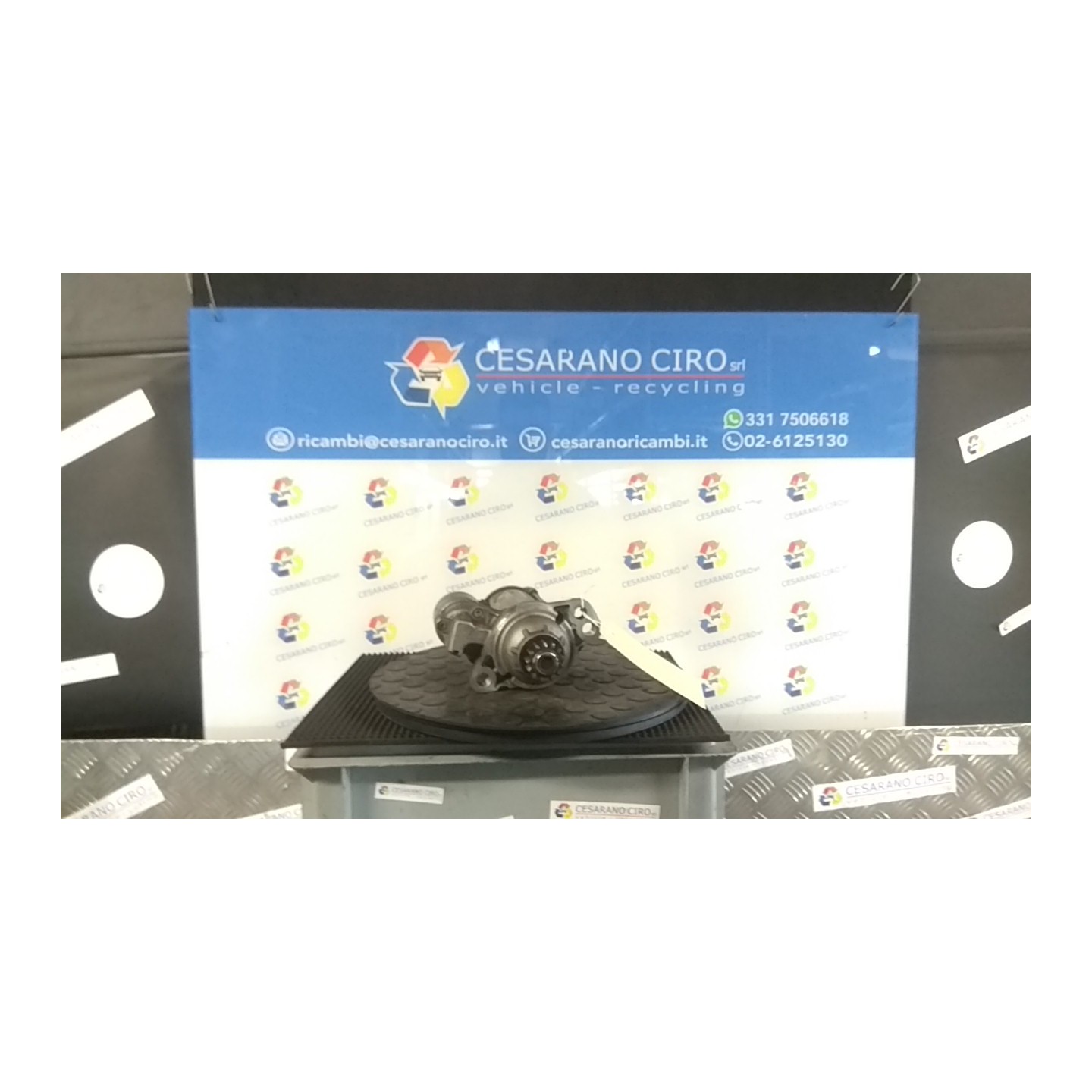 MOTORINO AVVIAMENTO 1,5KW BOSCH P/S&S 114 SEAT MII (KF1) (03/12-01/20) CPG 02M911021G