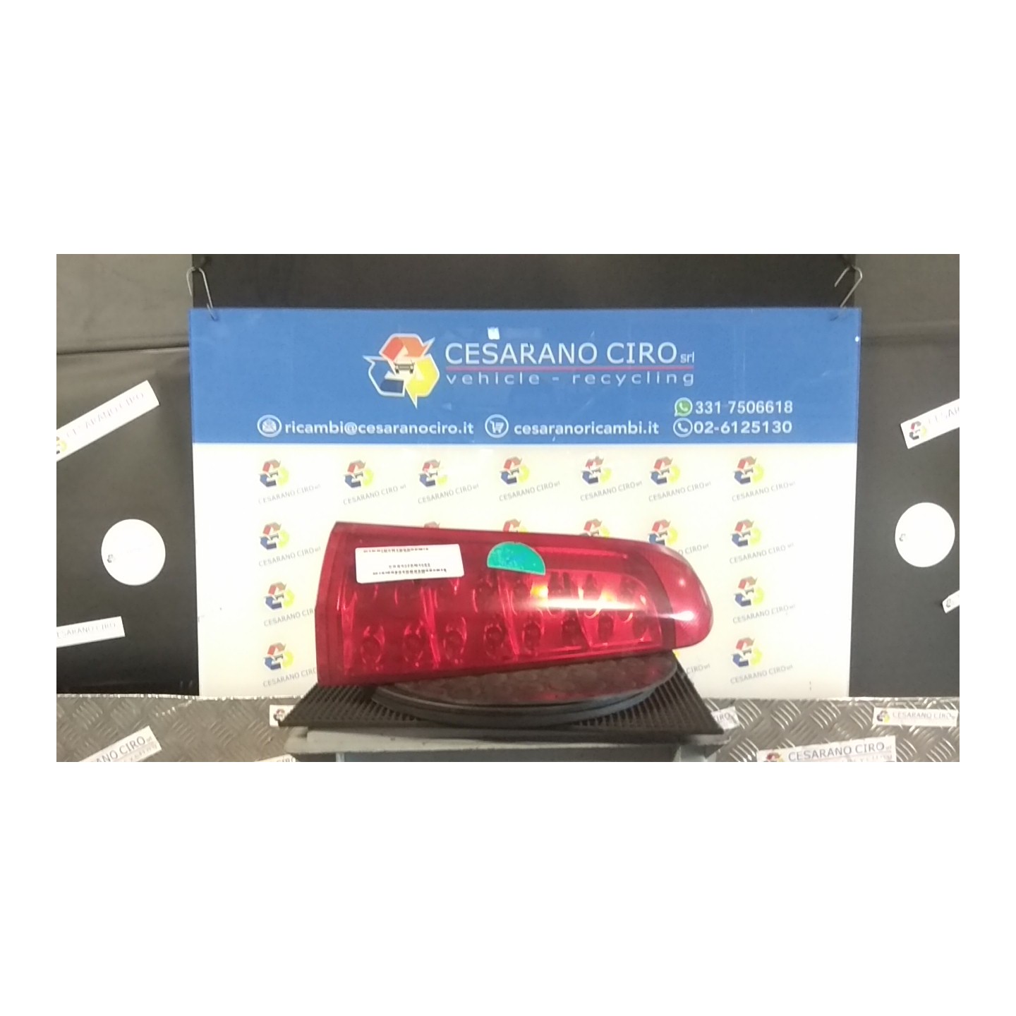 FANALE POST. PARTE SUP. SX. 043 GREAT WALL MOTOR HOVER 5 (07/10-06/12) 4G69S4N 4133100K80