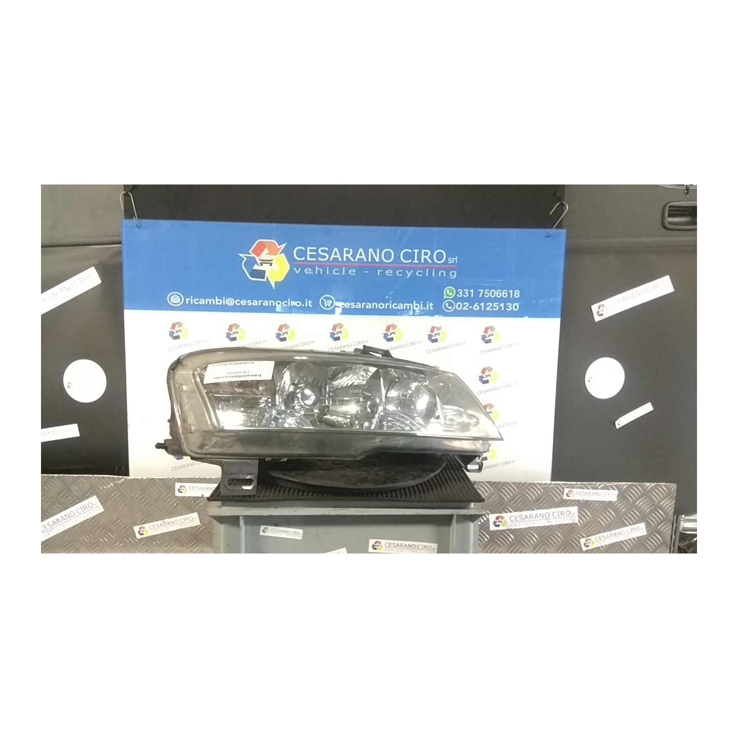 PROIETTORE DX. 039 FIAT STILO (2V) (11/03-06/09) 192A5000 51716353