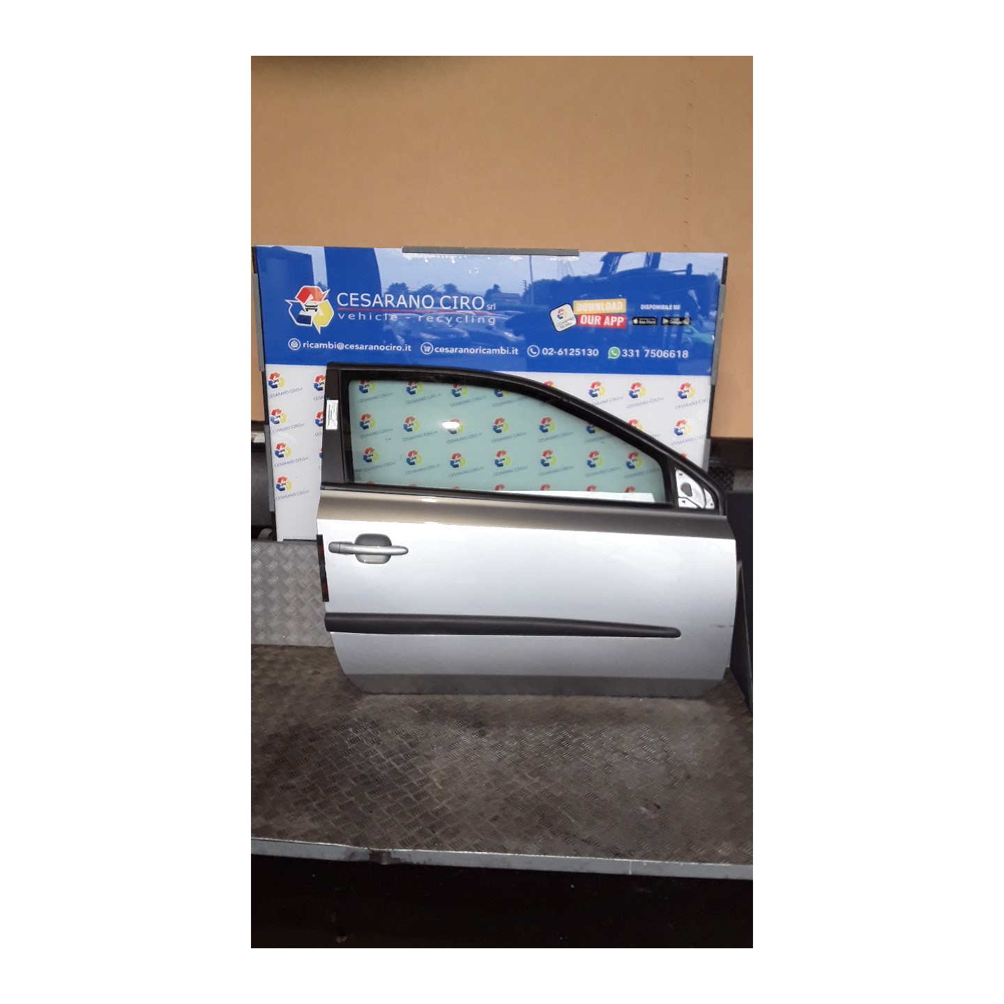 PORTA ANT. DS COMPL DX. 024 FIAT STILO (2V) (11/03-06/09) 192A5000 46752830