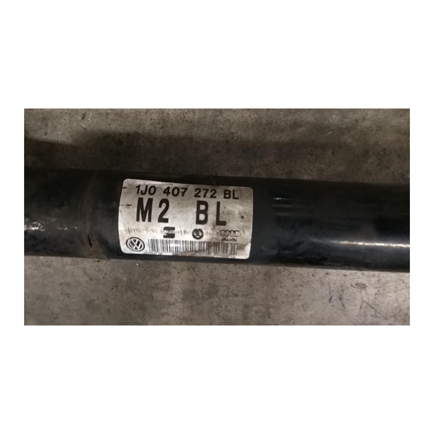 SEMIALBERO ANT. COMPL. T.1JXB094652- DX. 192 VOLKSWAGEN GOLF (1J) (09/97-03/06) AKL 1J0407272BL