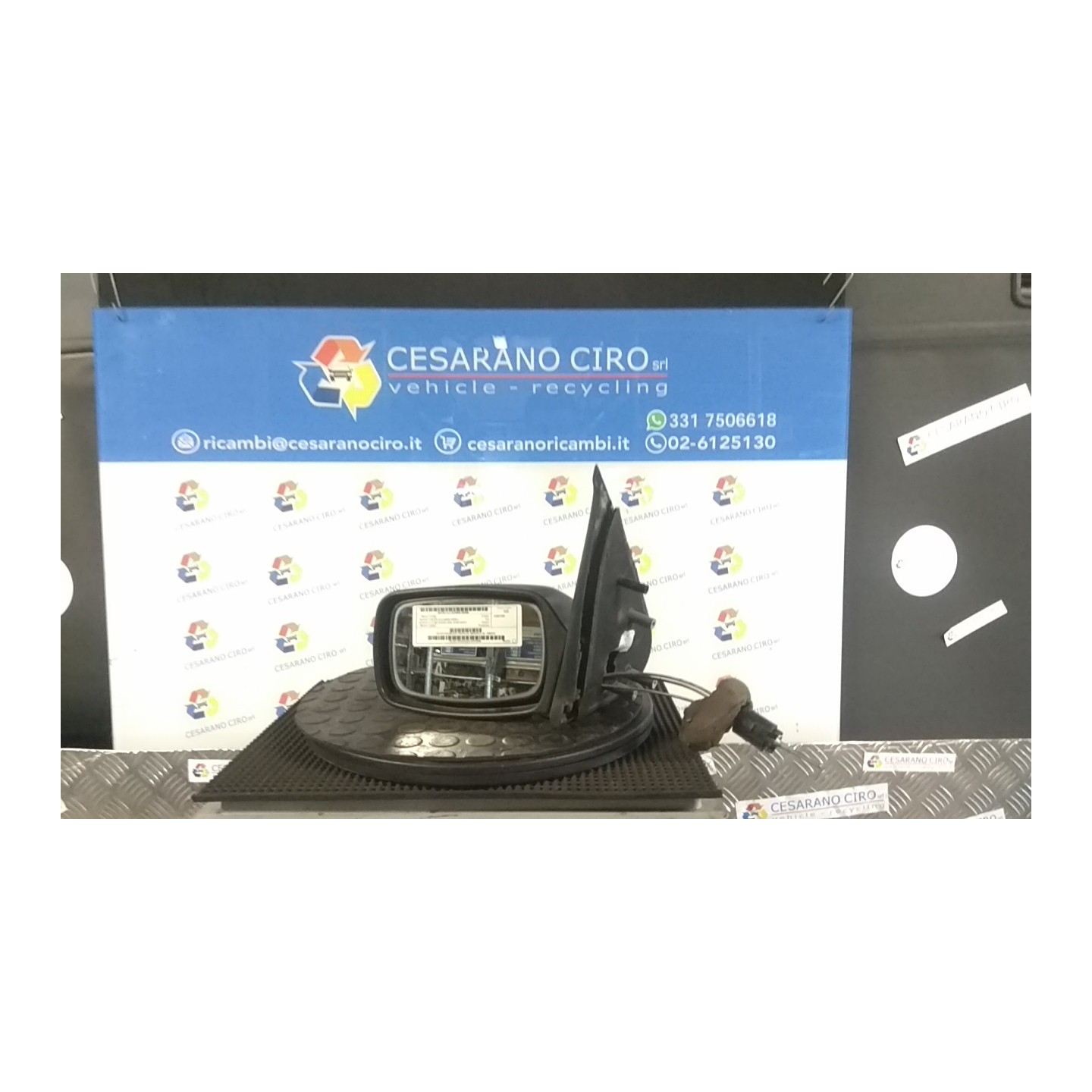 RETROVISORE EST. REGOLAZ. MANUALE SX. 006 FORD FIESTA (DX) (09/95-08/99) DHA 1055375