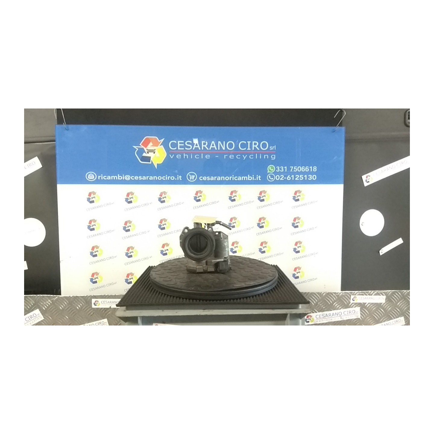 CORPO FARFALLATO MOTORIZZATO 021 PEUGEOT 107 (06/05-) 1KR 163617