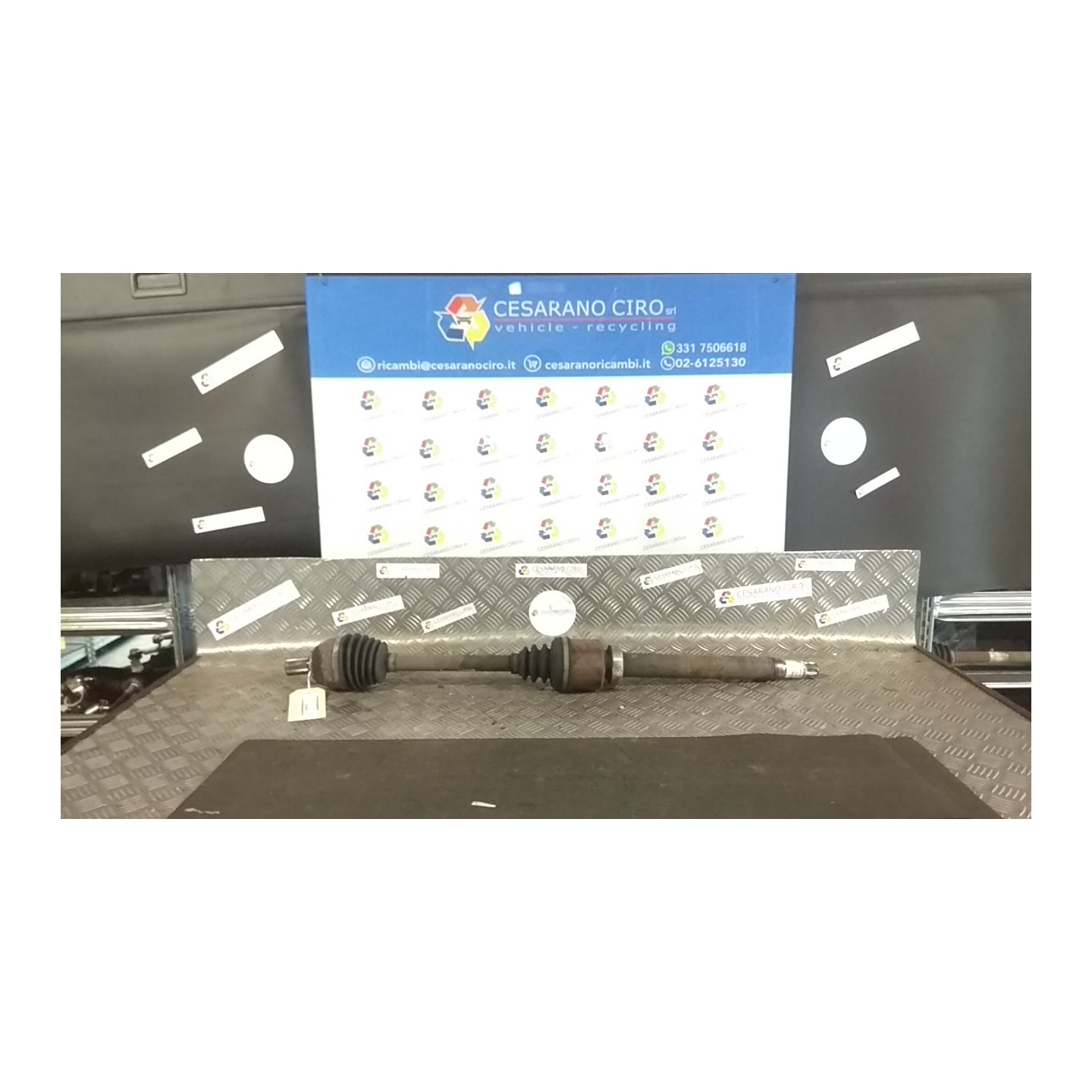 SEMIALBERO ANT. COMPL. DX. 031 FORD S-MAX (CA1) (05/06-03/10) QXWA 1788201